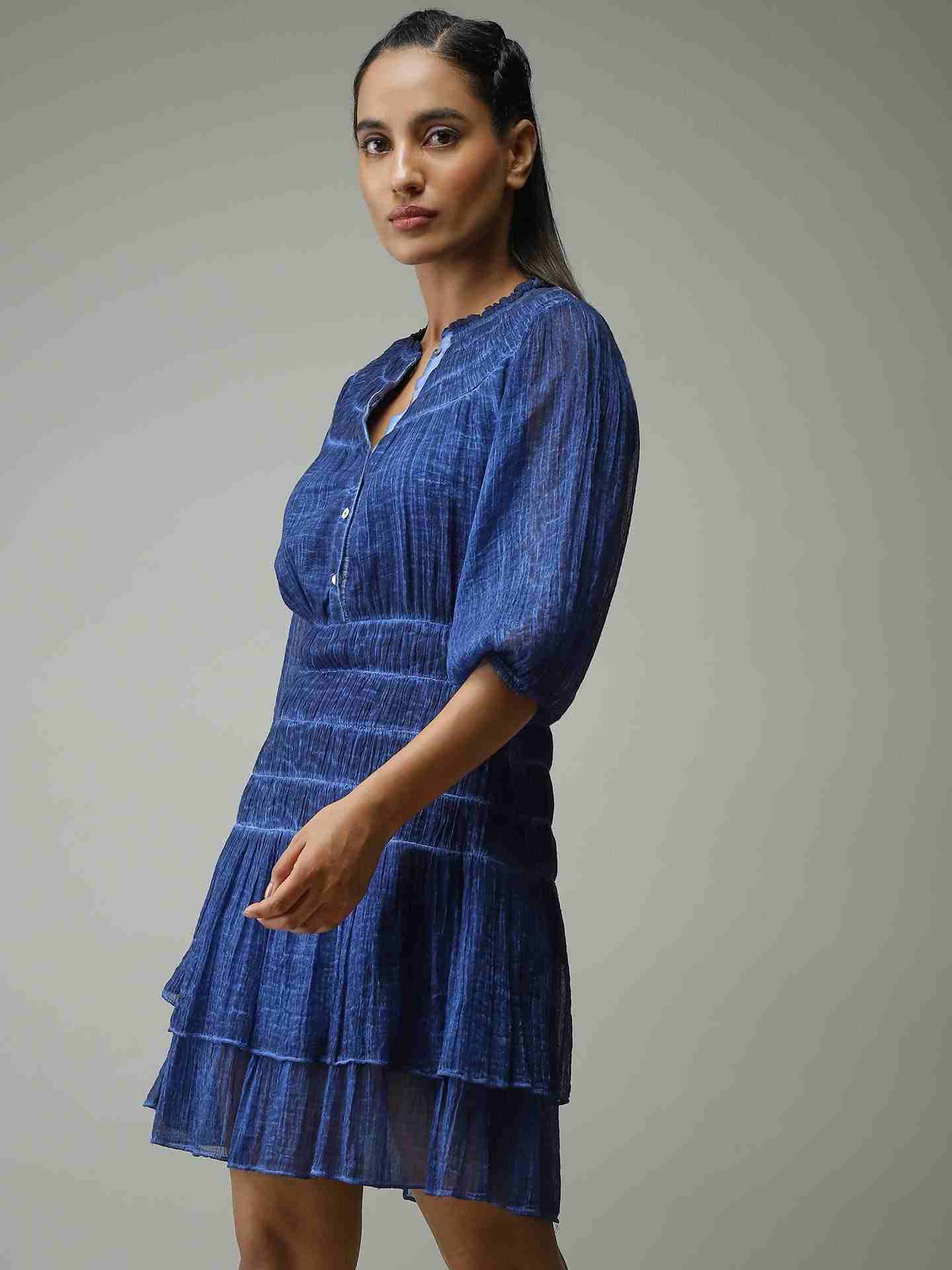 Indigo Leisure Basics Skater Dress