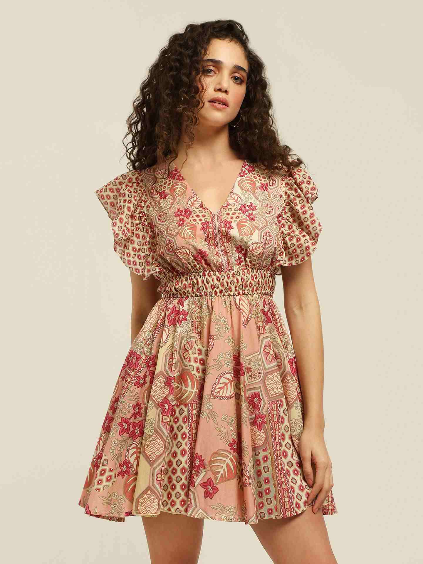 Pink Azariya Short Dress
