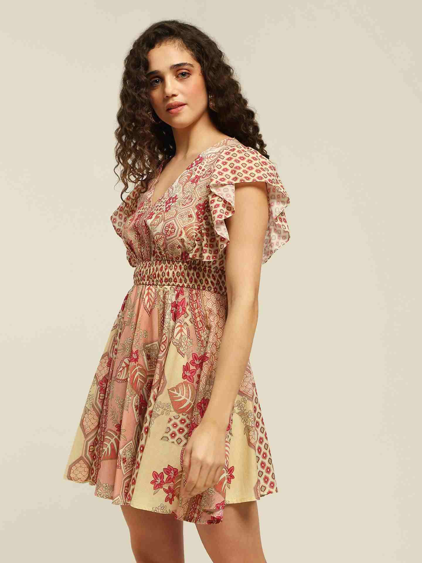 Pink Azariya Short Dress