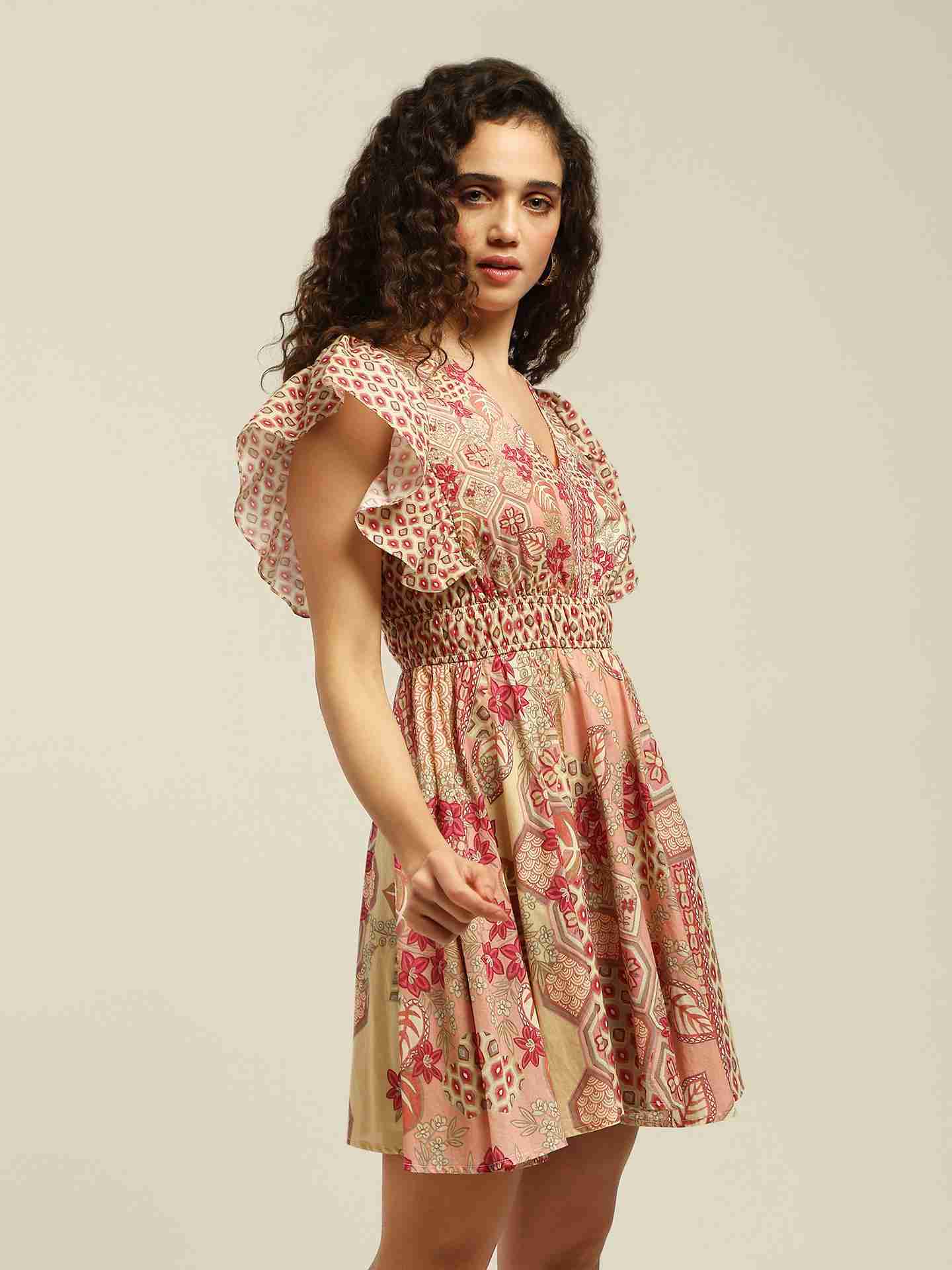 Pink Azariya Short Dress