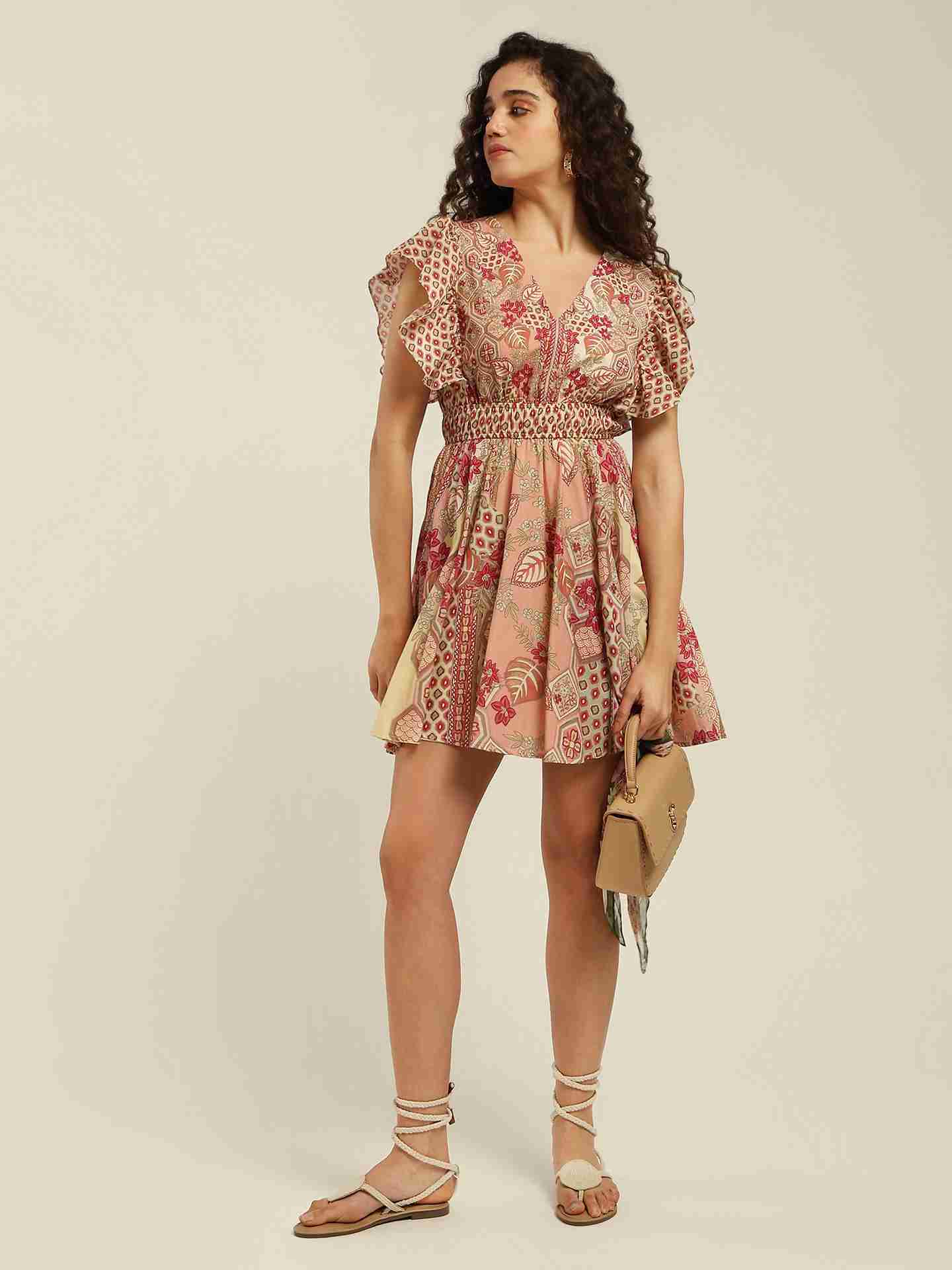 Pink Azariya Short Dress