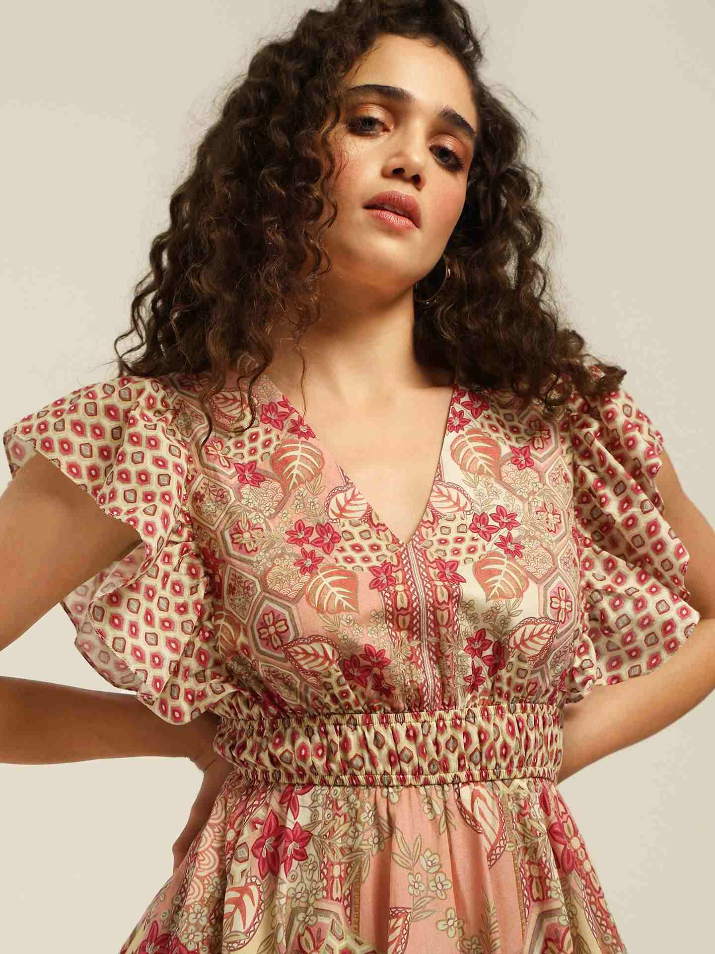 Pink Azariya Short Dress
