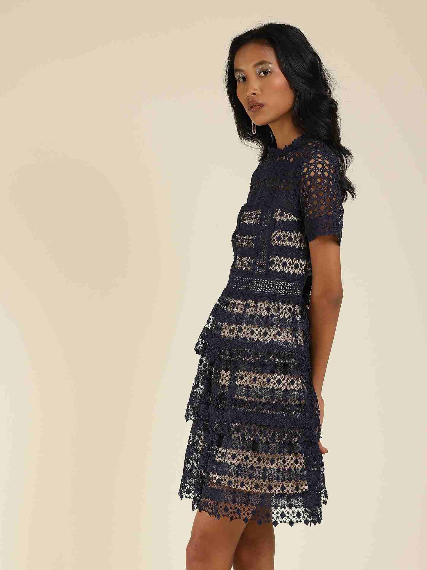Navy Antalya Skater Dress