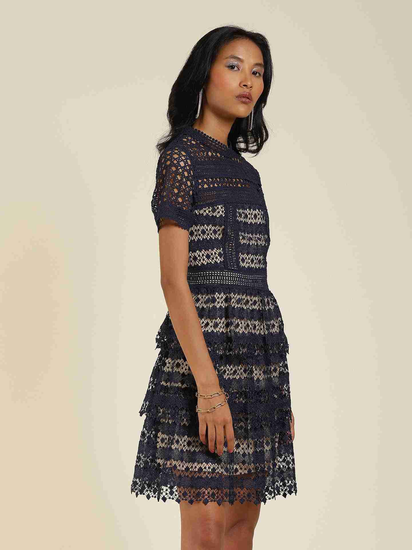 Navy Antalya Skater Dress