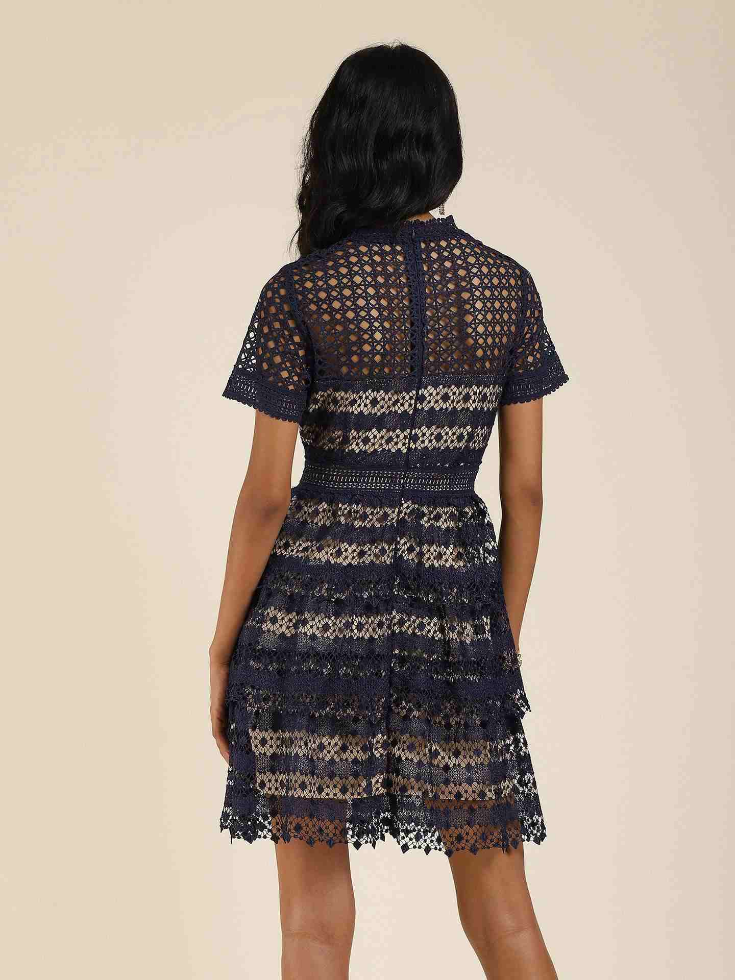 Navy Antalya Skater Dress