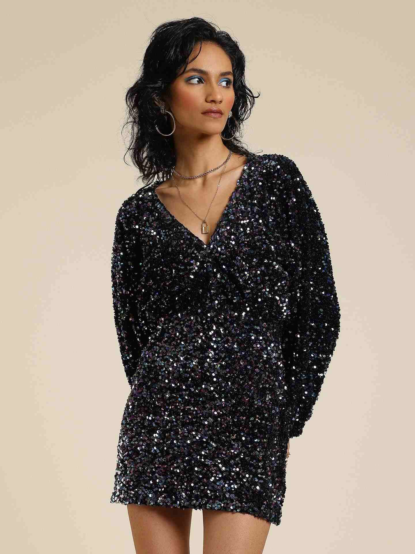 Navy Antalya Bodycon Dress