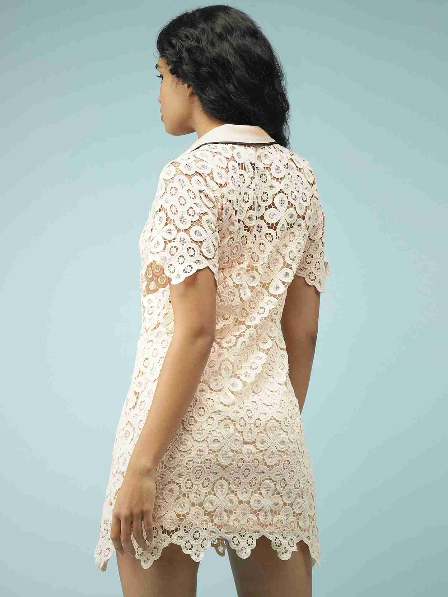 Pink Aida Shift Dress