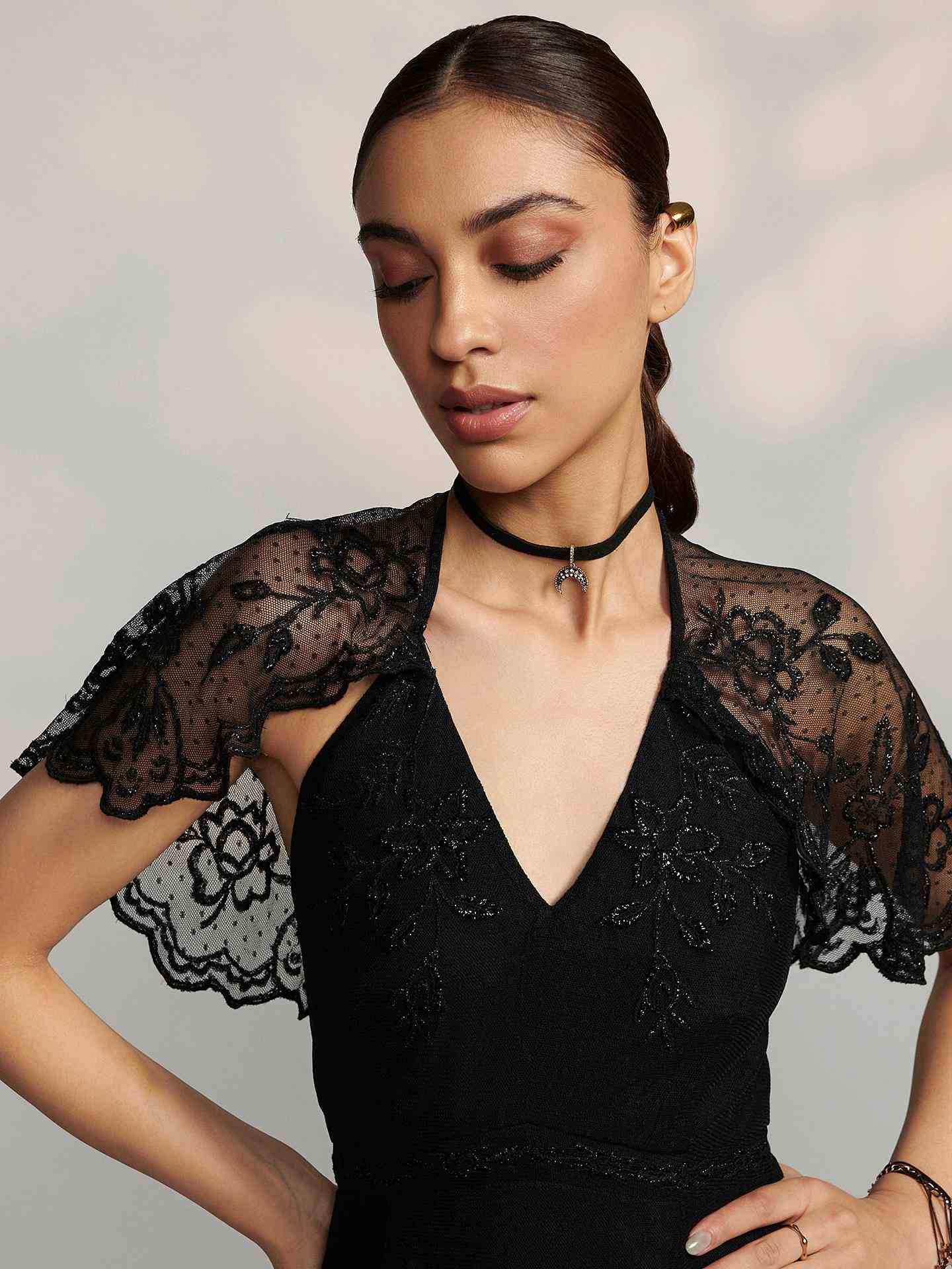 Black Saphire Short Dress