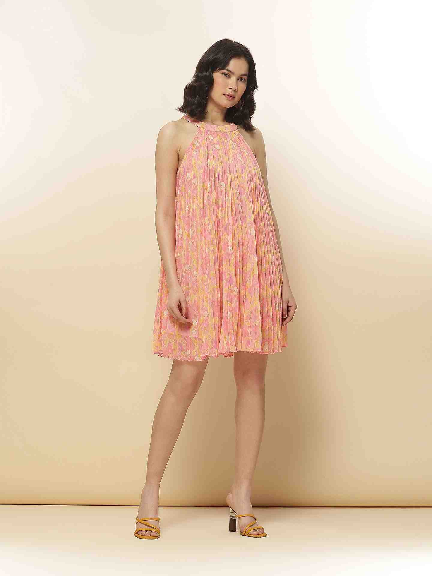 Yellow Brianna Shift Dress