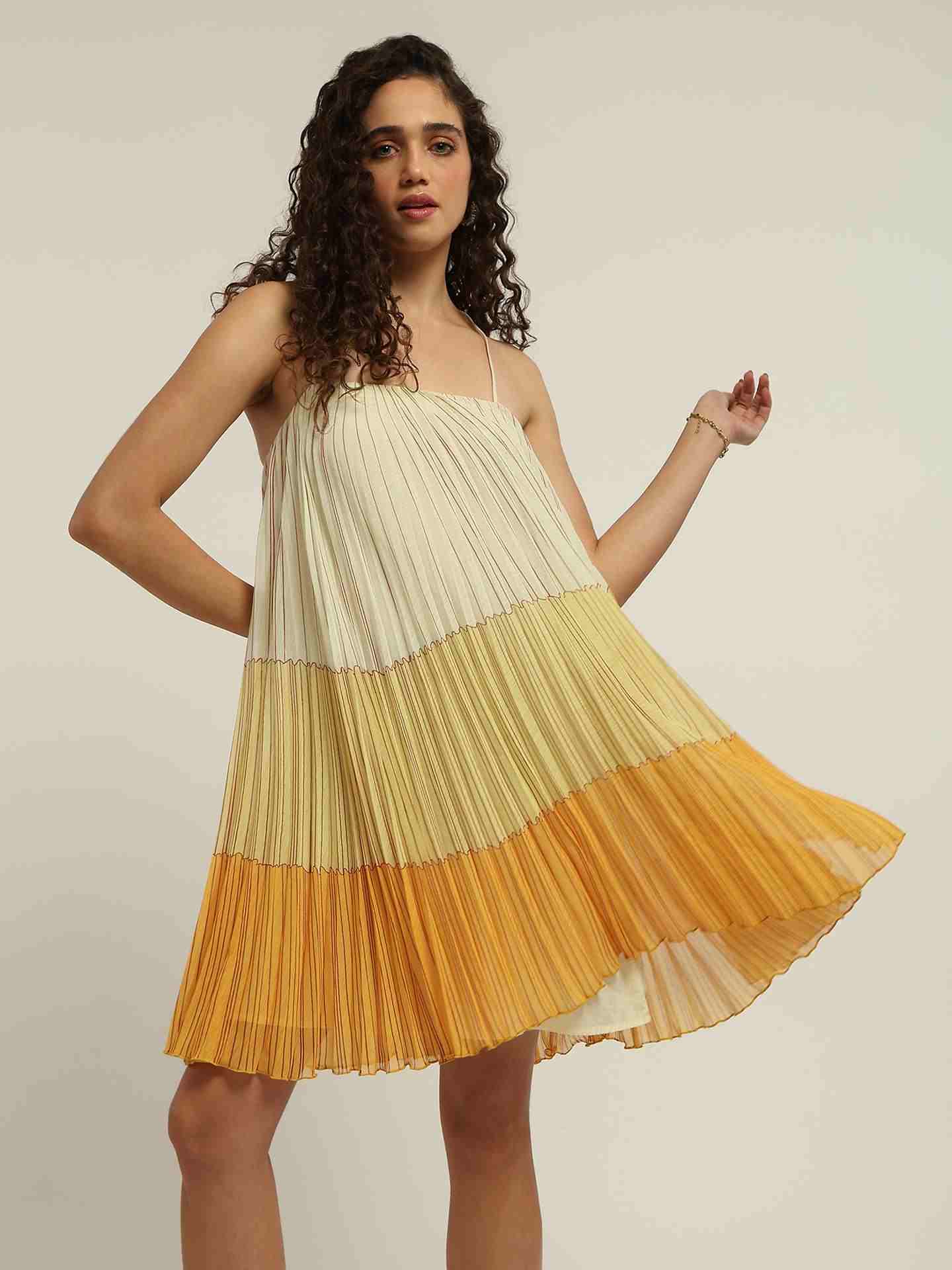 Yellow Samantha Shift Dress