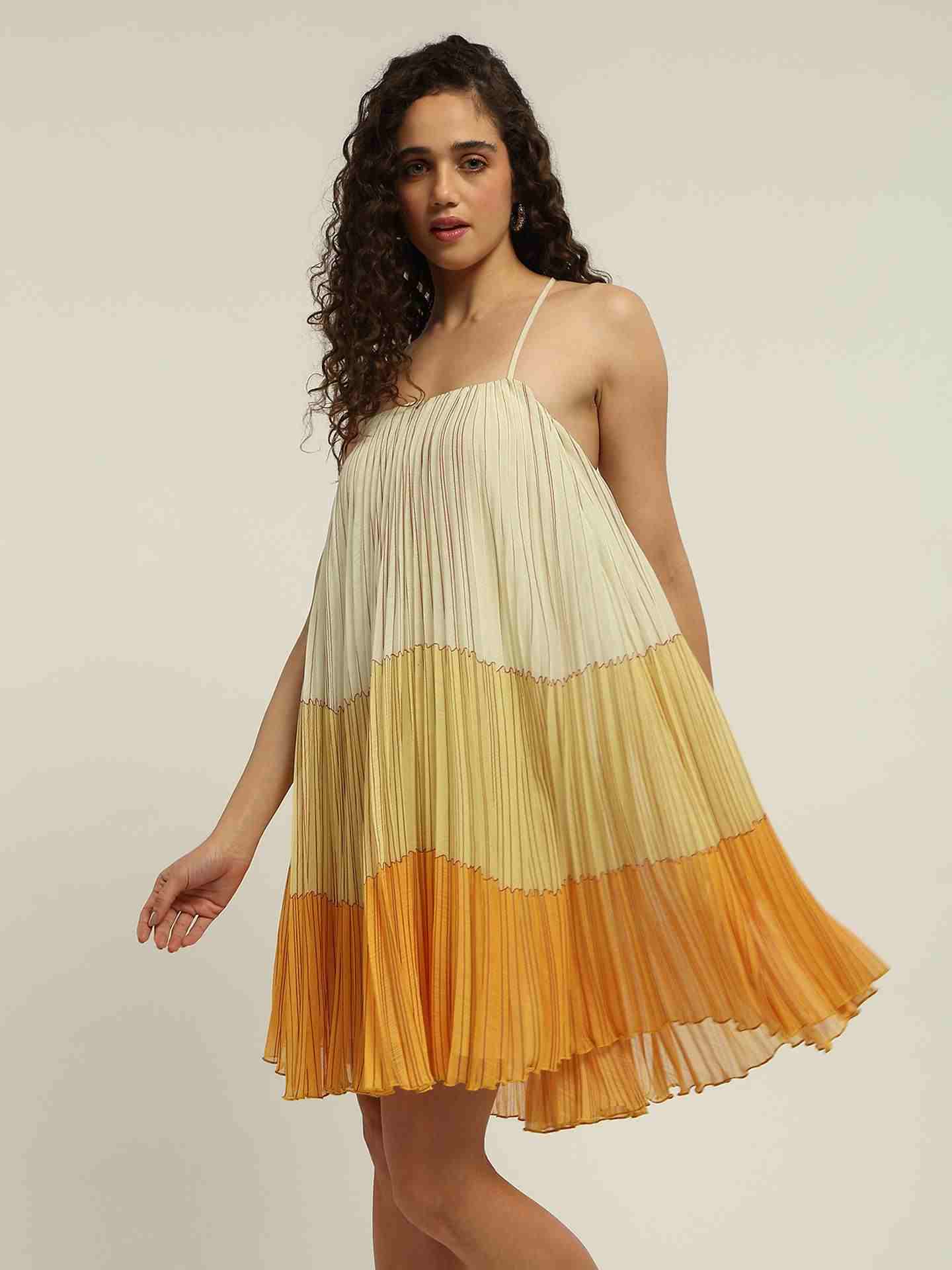 Yellow Samantha Shift Dress