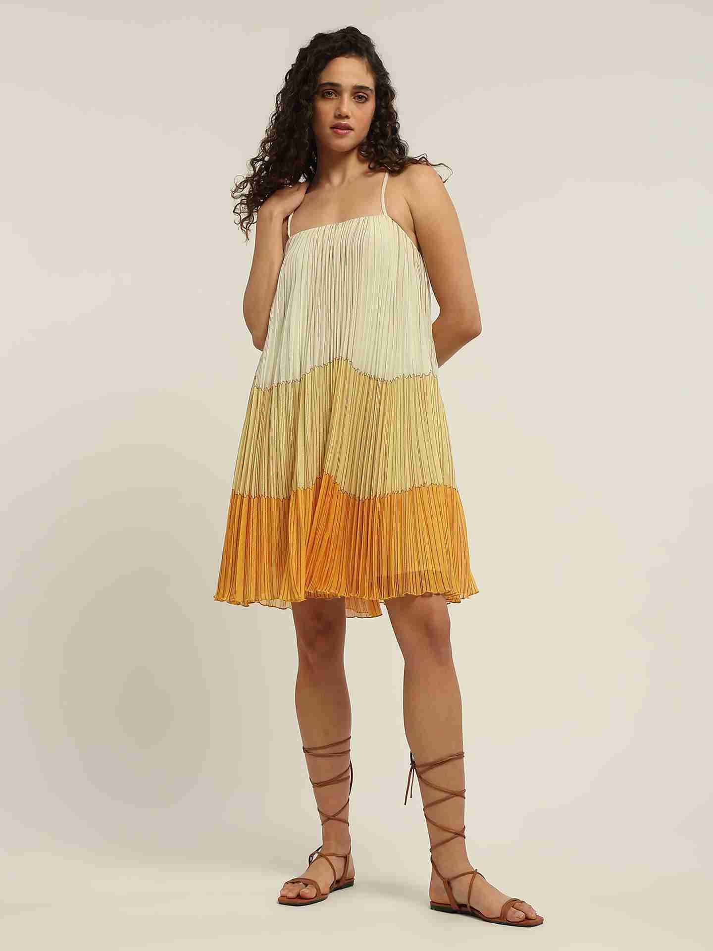 Yellow Samantha Shift Dress
