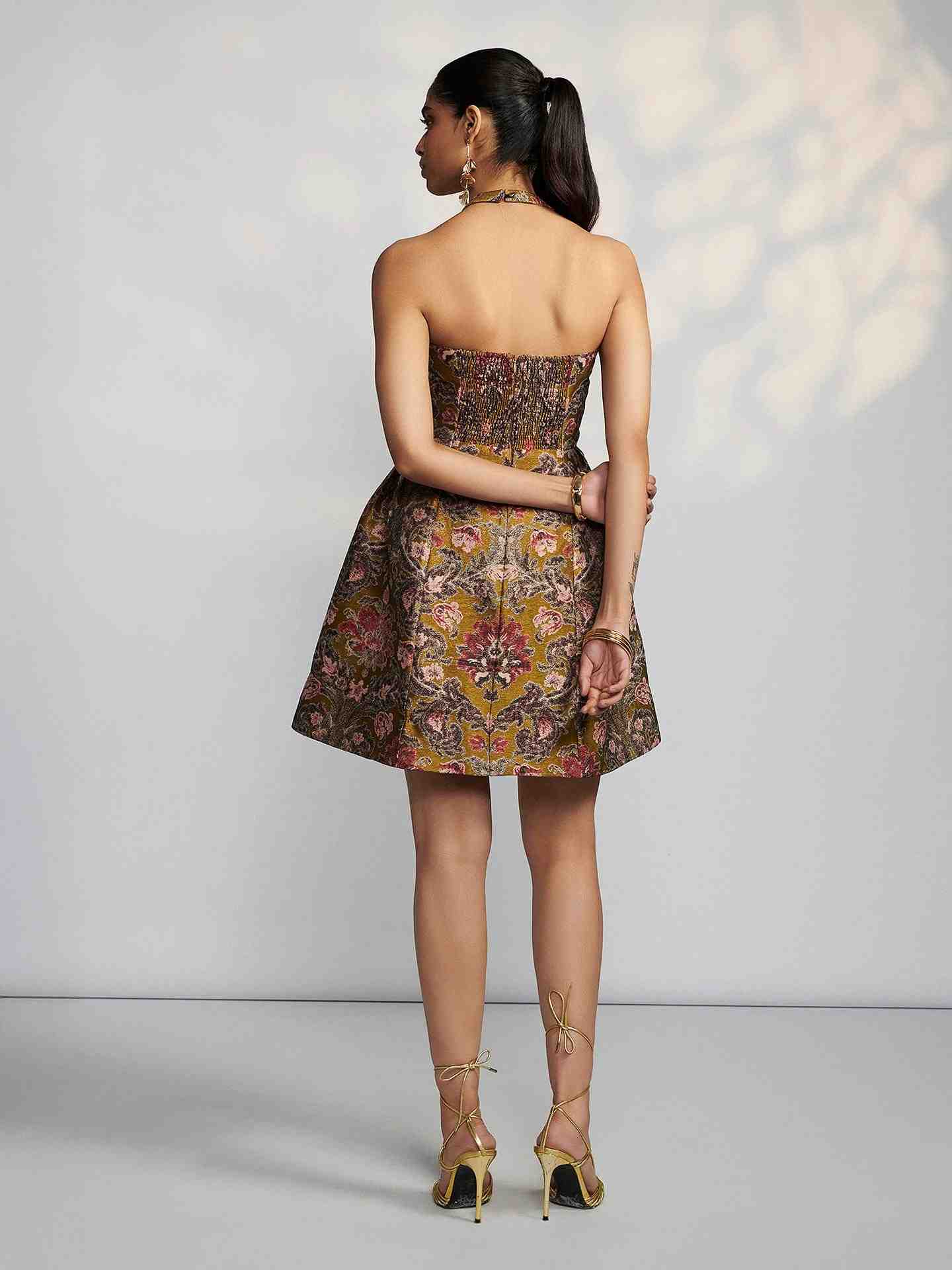 Olive Roseville Short Dress
