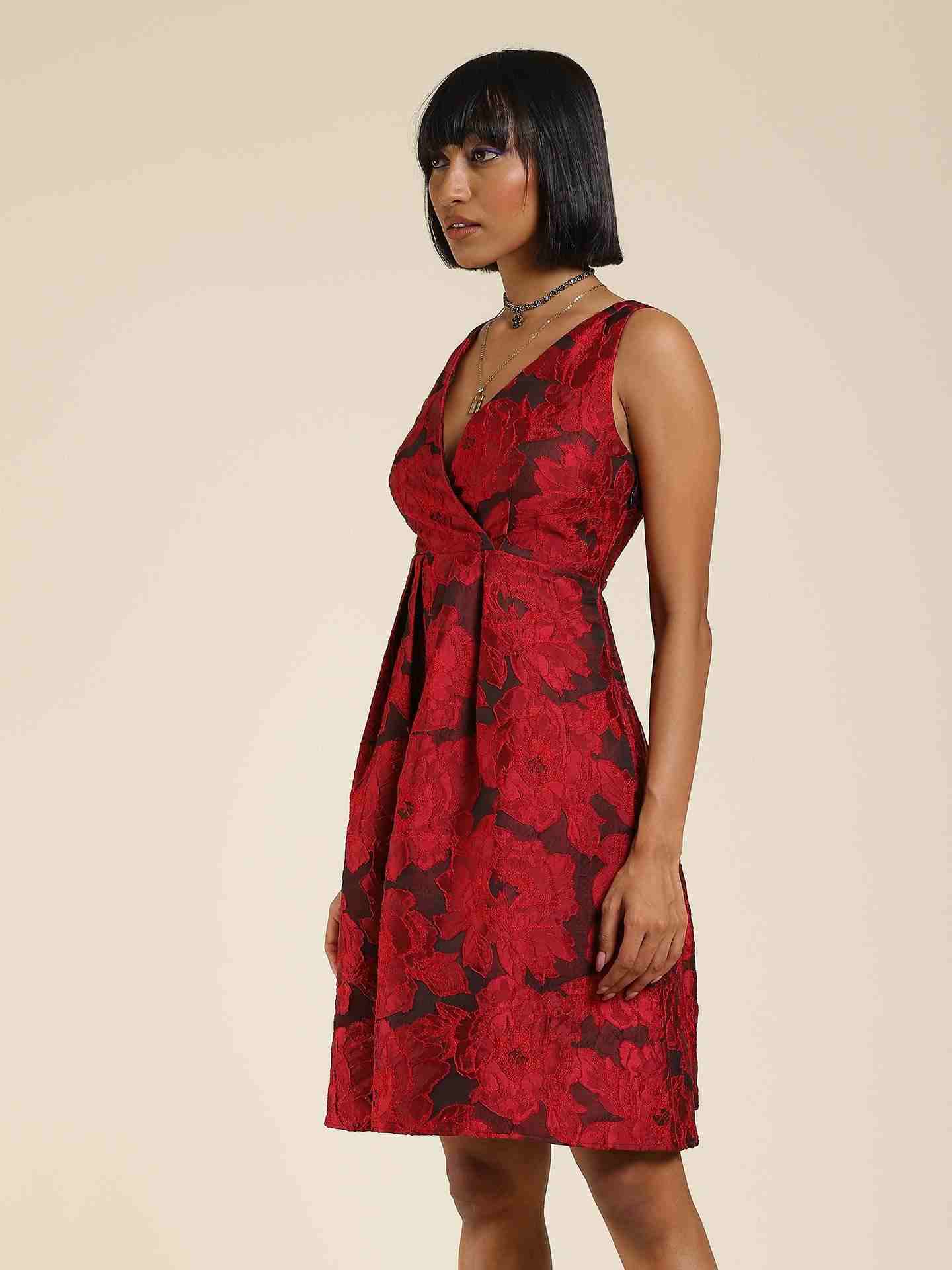 Red Lara Dress