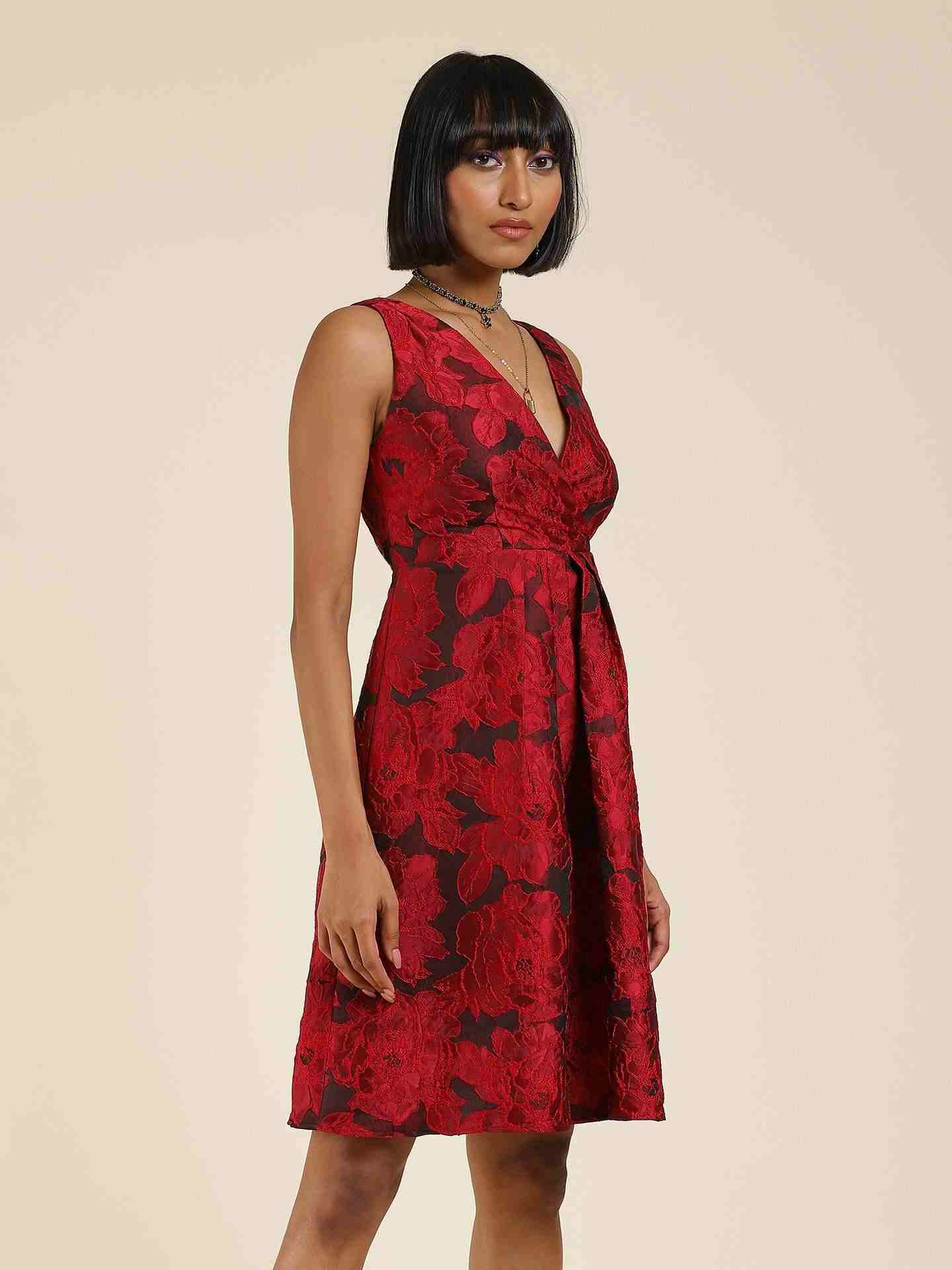 Red Lara Dress