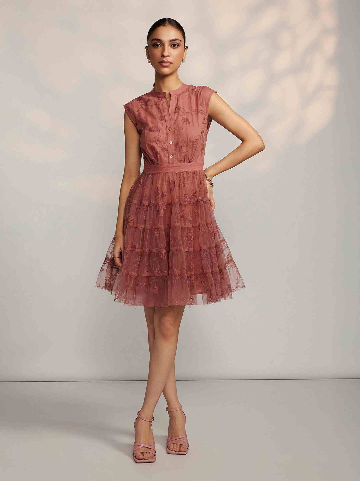 Pink Avianna Short Dress
