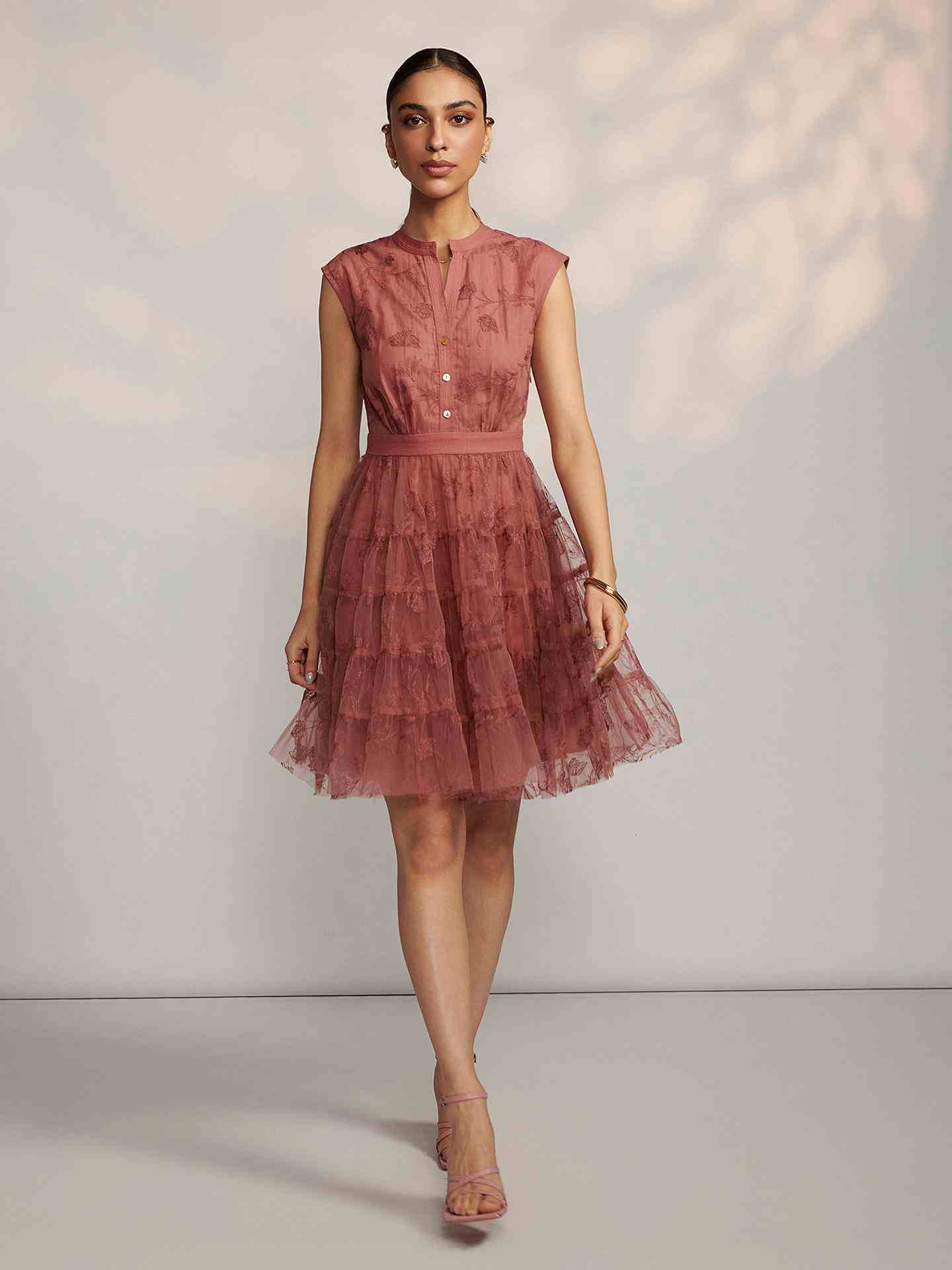 Pink Avianna Short Dress