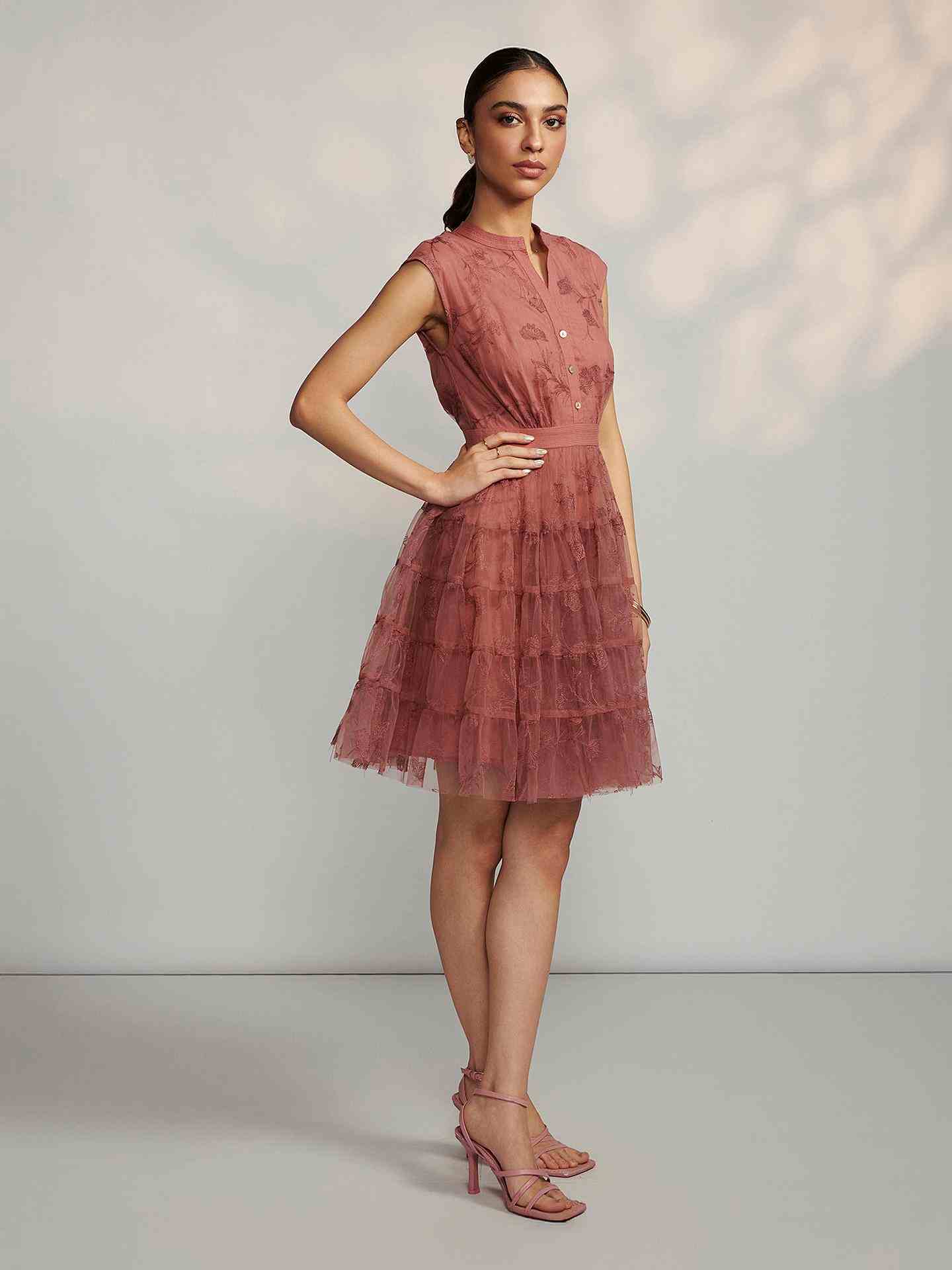 Pink Avianna Short Dress