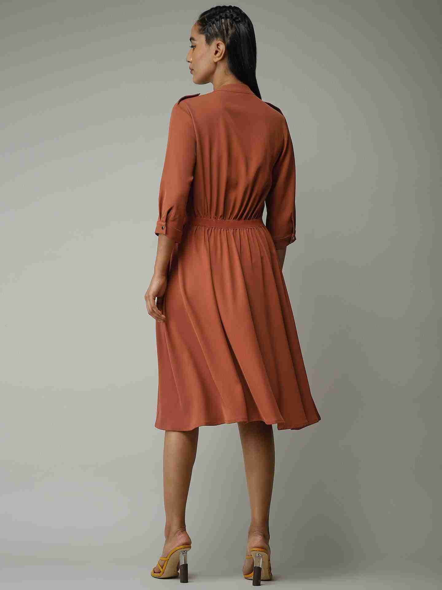 Camel Summer Charm Dress