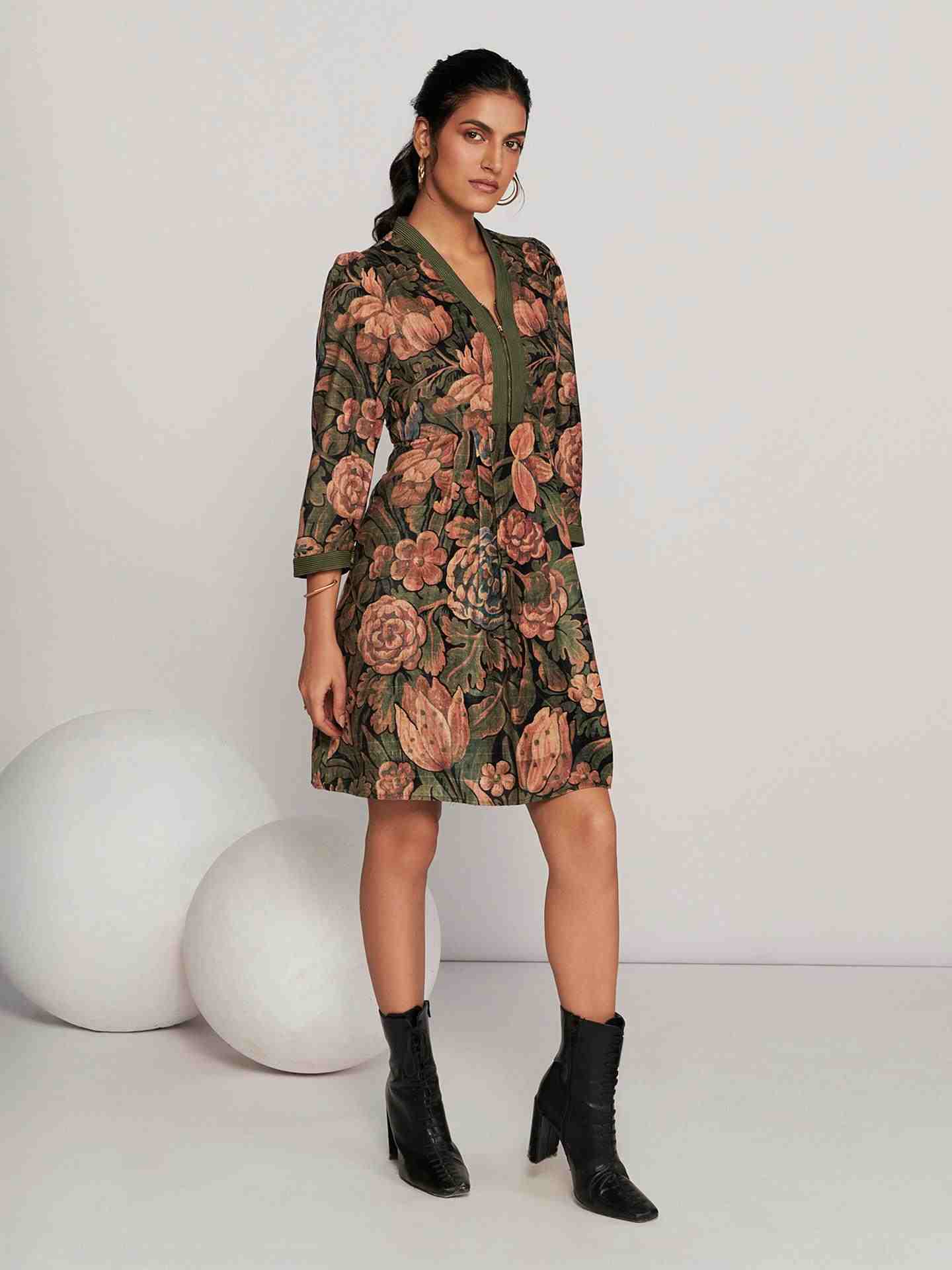 Olive Lenny Short Dress