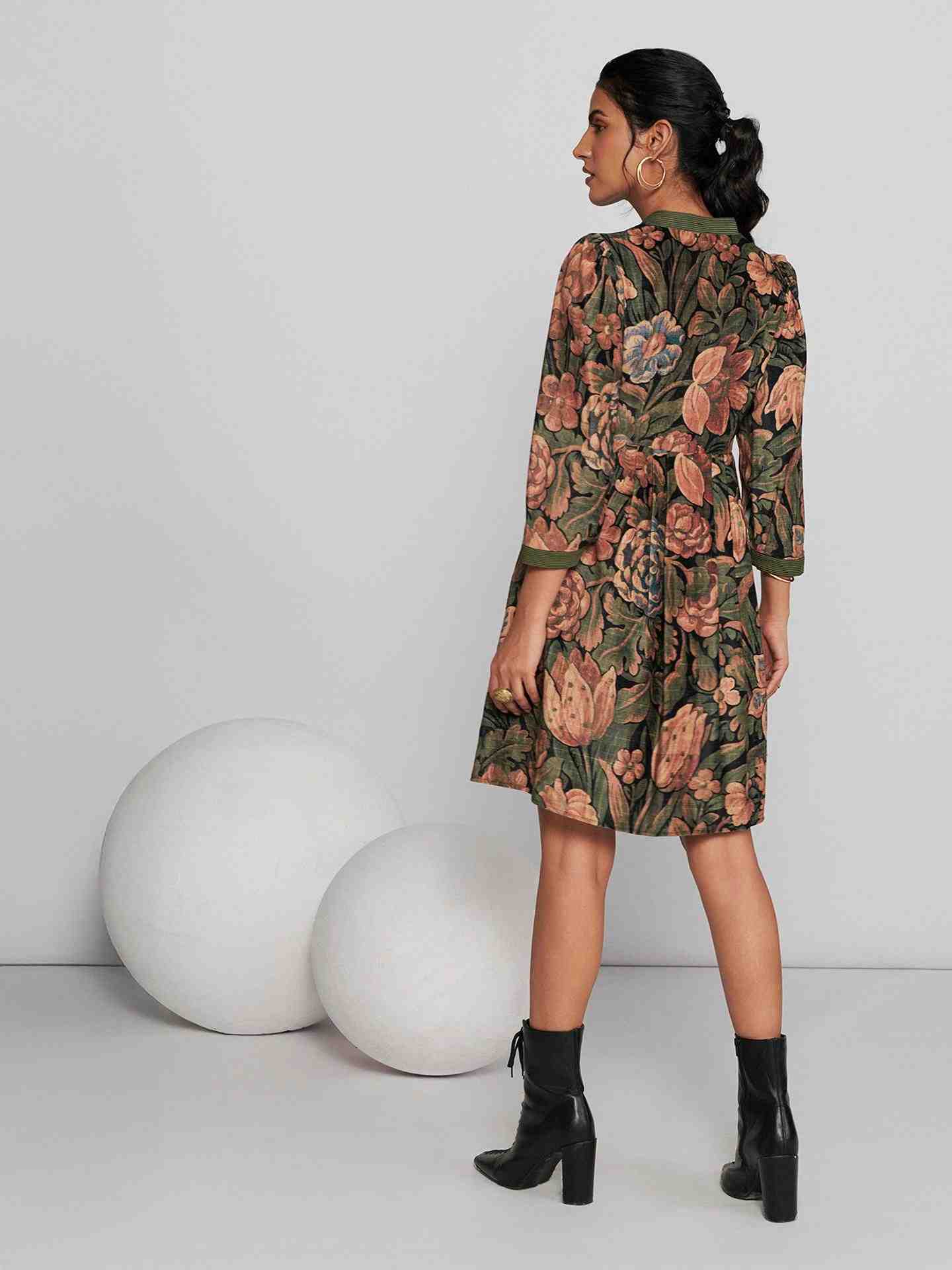 Olive Lenny Short Dress