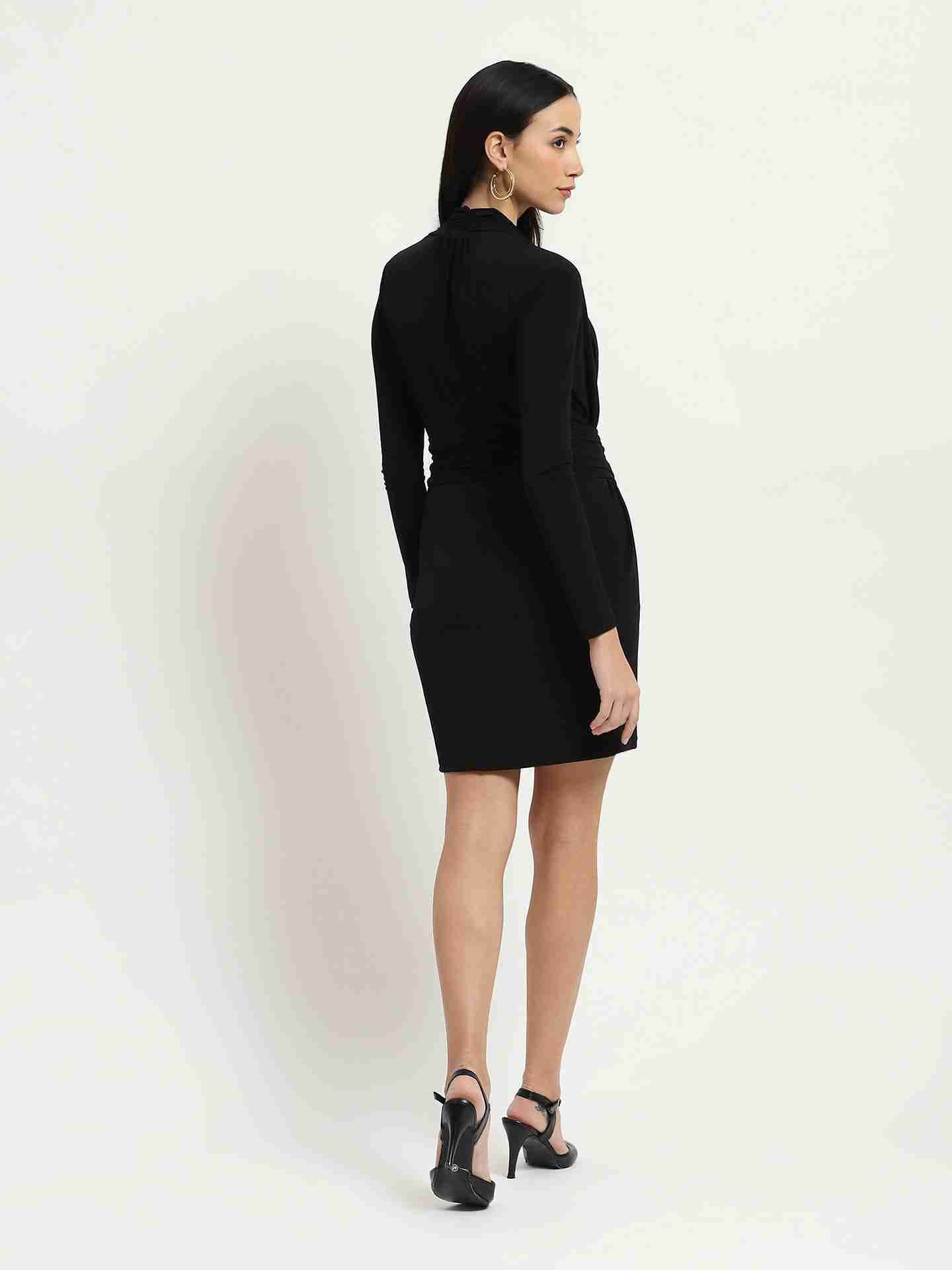 Black Deana Bodycon Dress