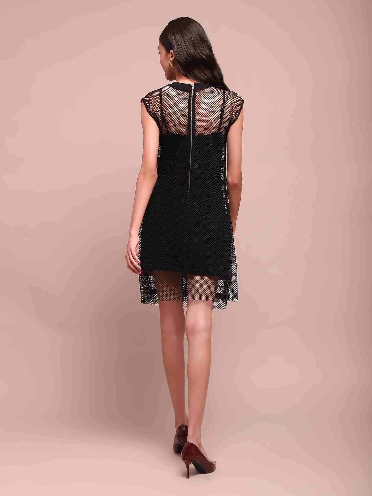 Black Luciano Shift Dress