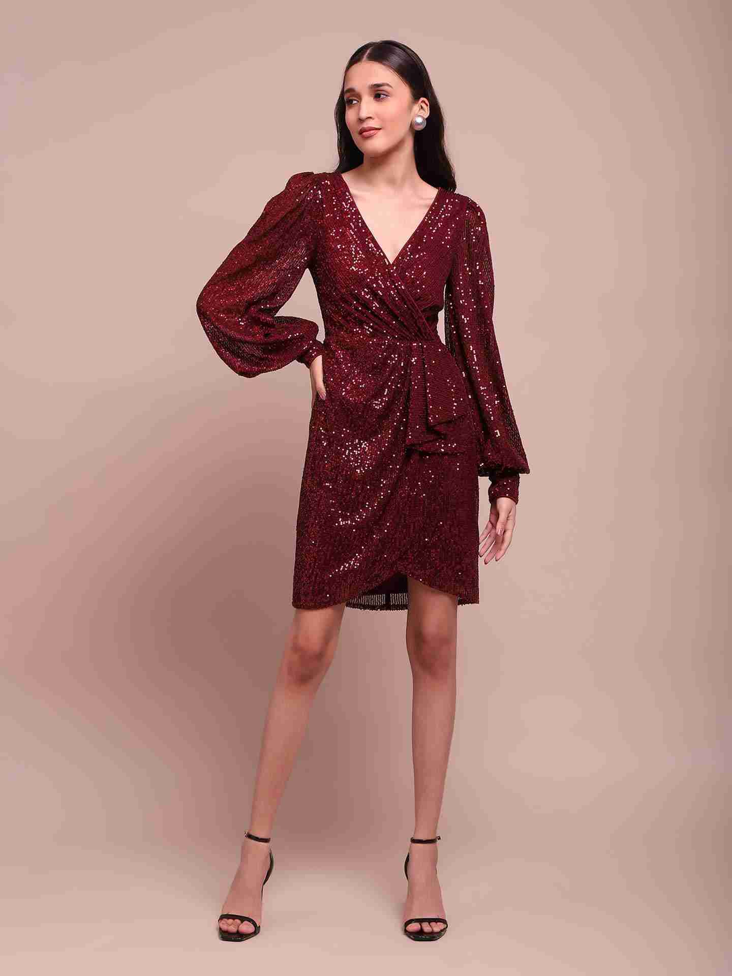 Red Celestia Bodycon Dress