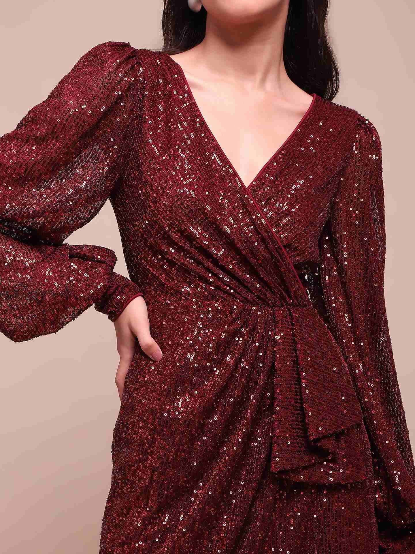 Red Celestia Bodycon Dress