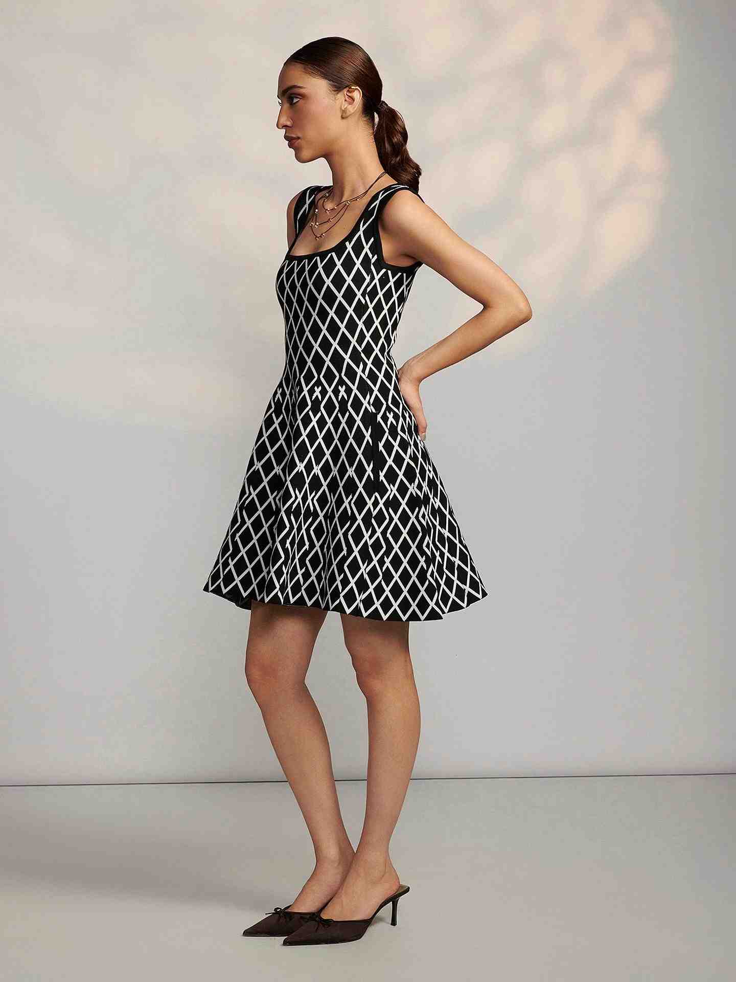 Black Lina Short Dress