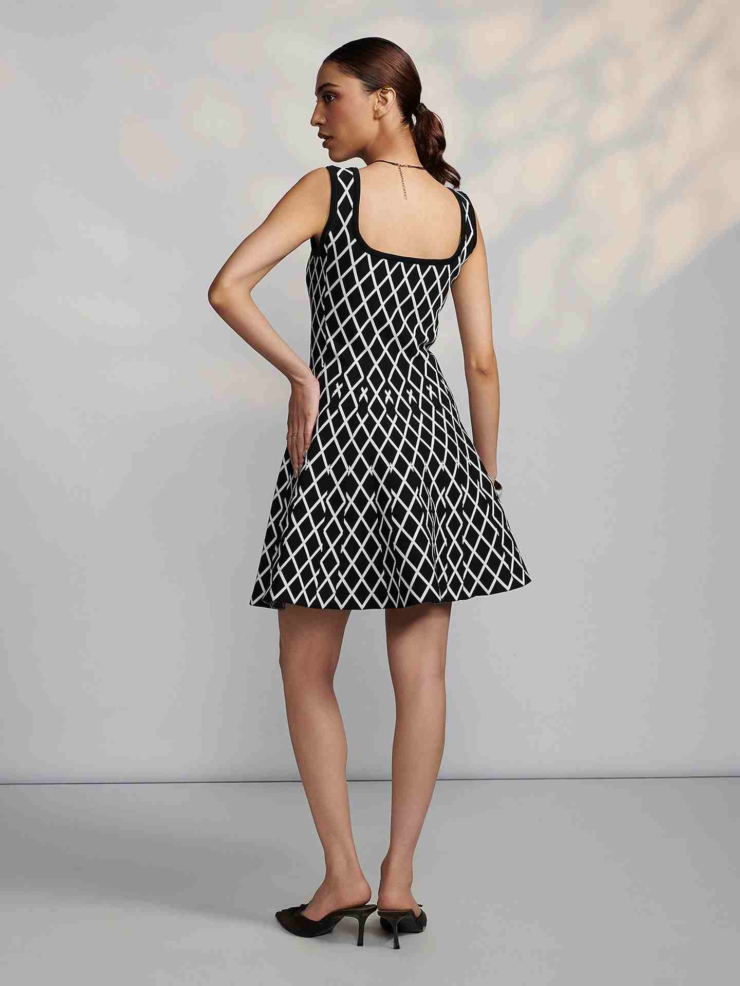Black Lina Short Dress