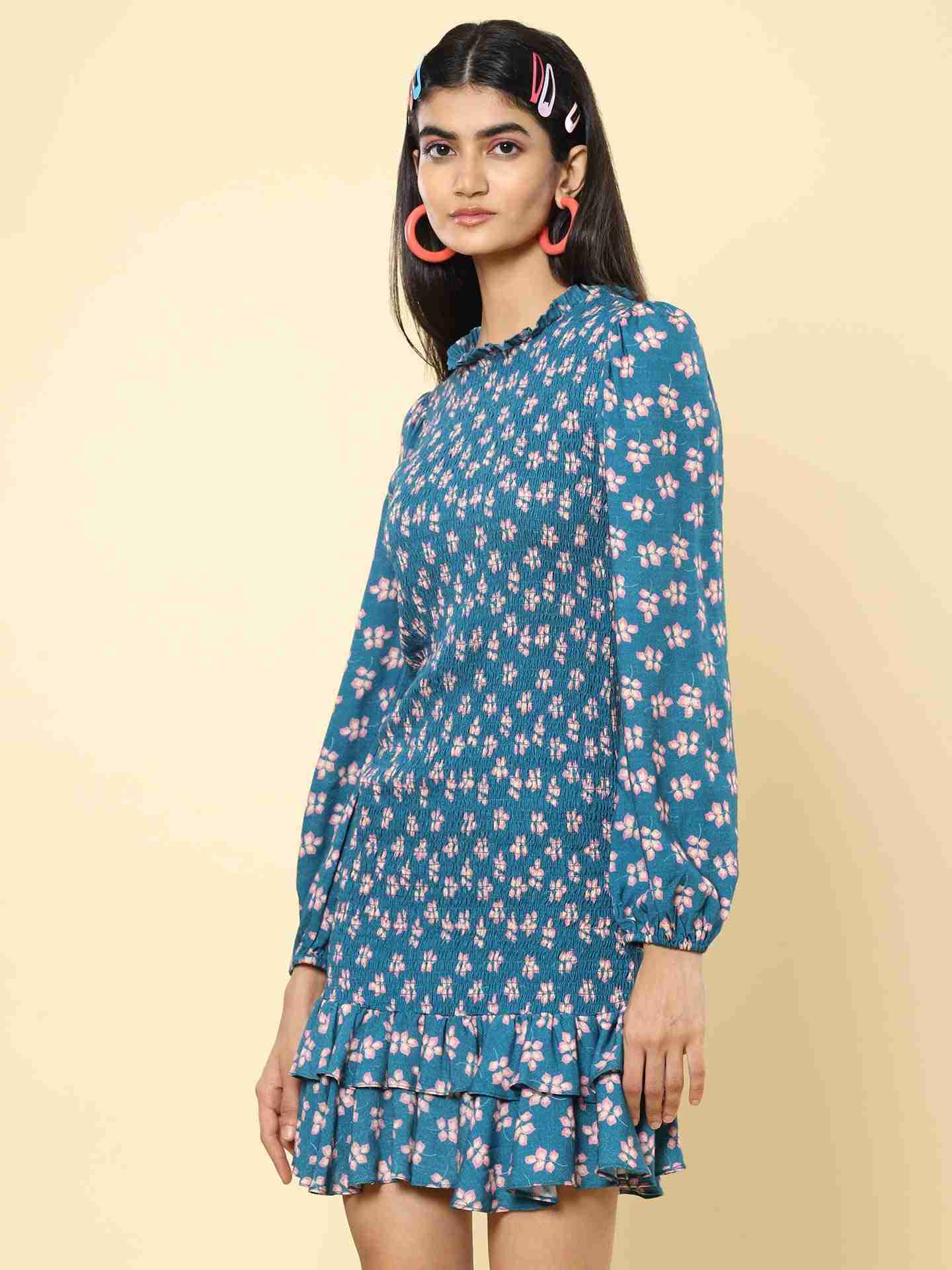 Blue Fairy Dust Bodycon Dress