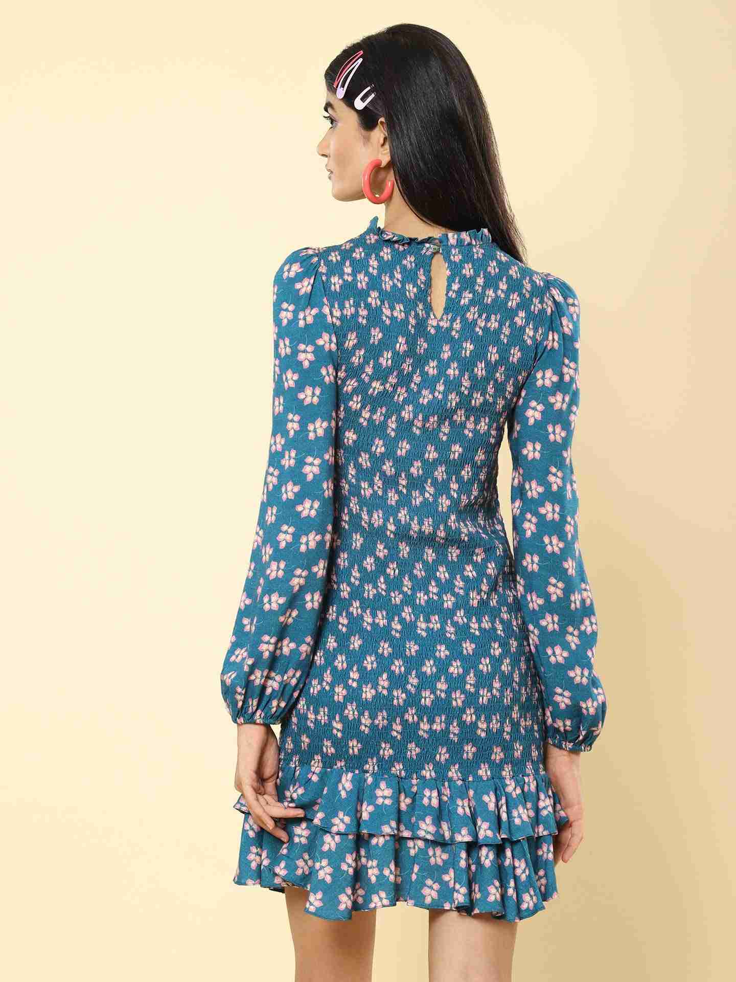 Blue Fairy Dust Bodycon Dress