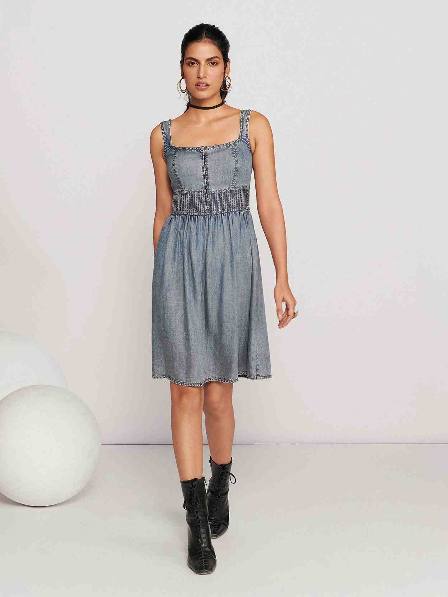 Blue Brenda Short Dress