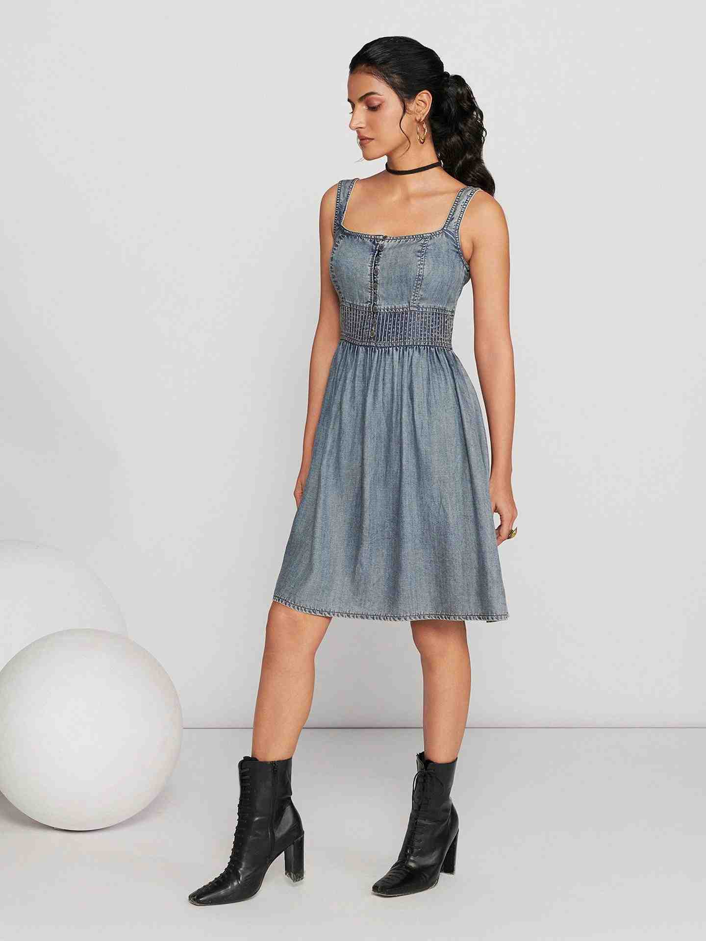 Blue Brenda Short Dress