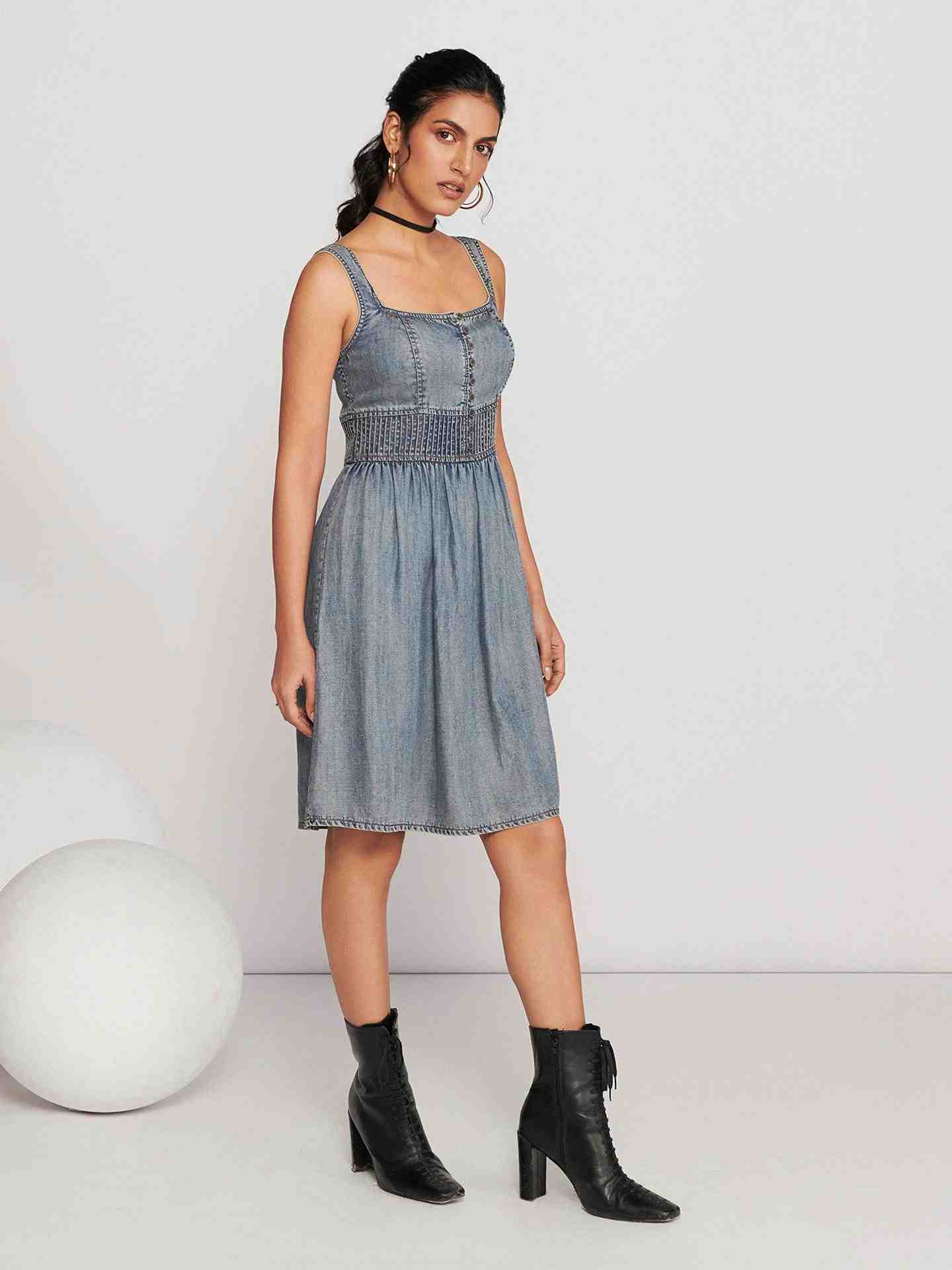 Blue Brenda Short Dress