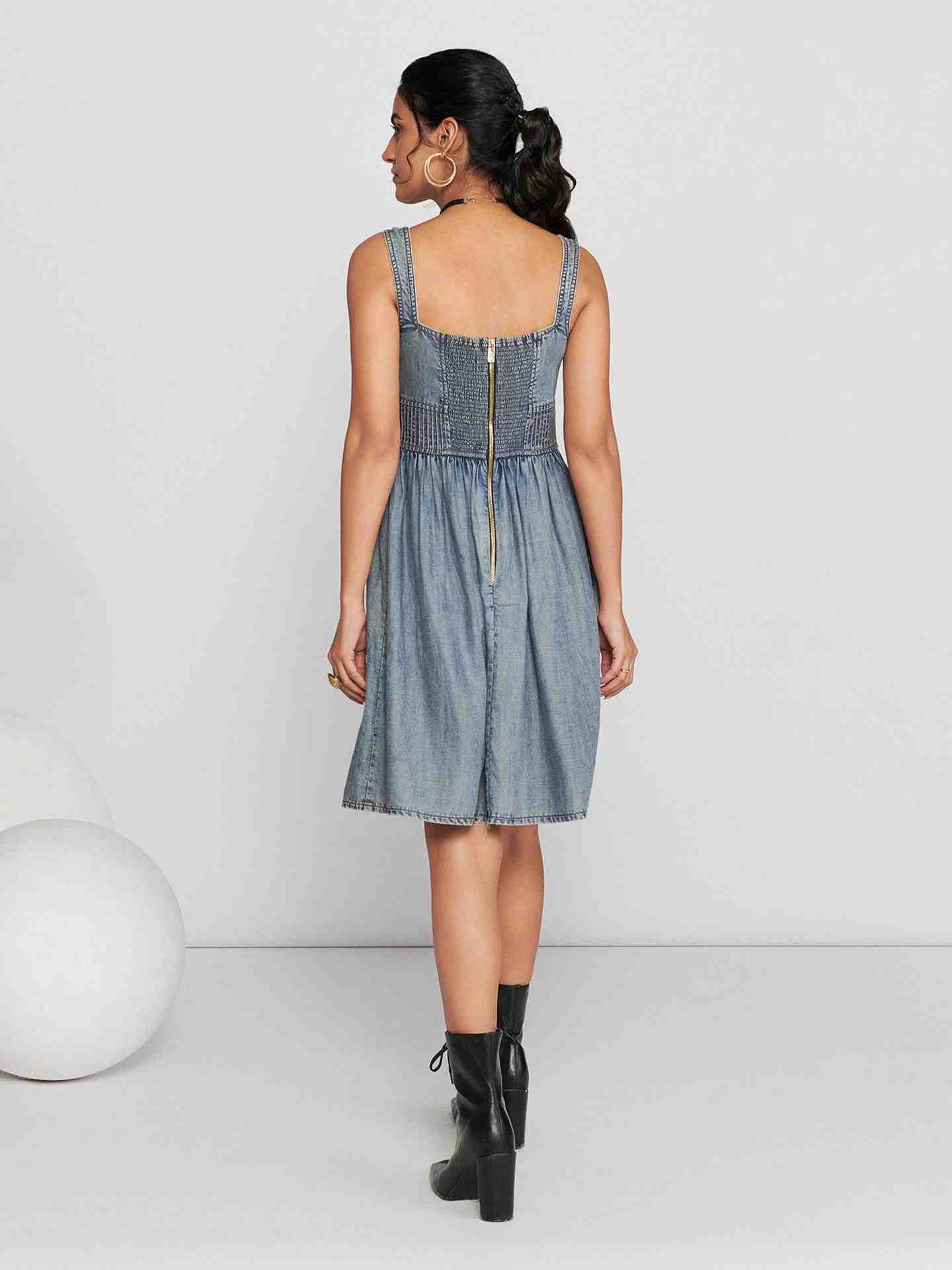 Blue Brenda Short Dress