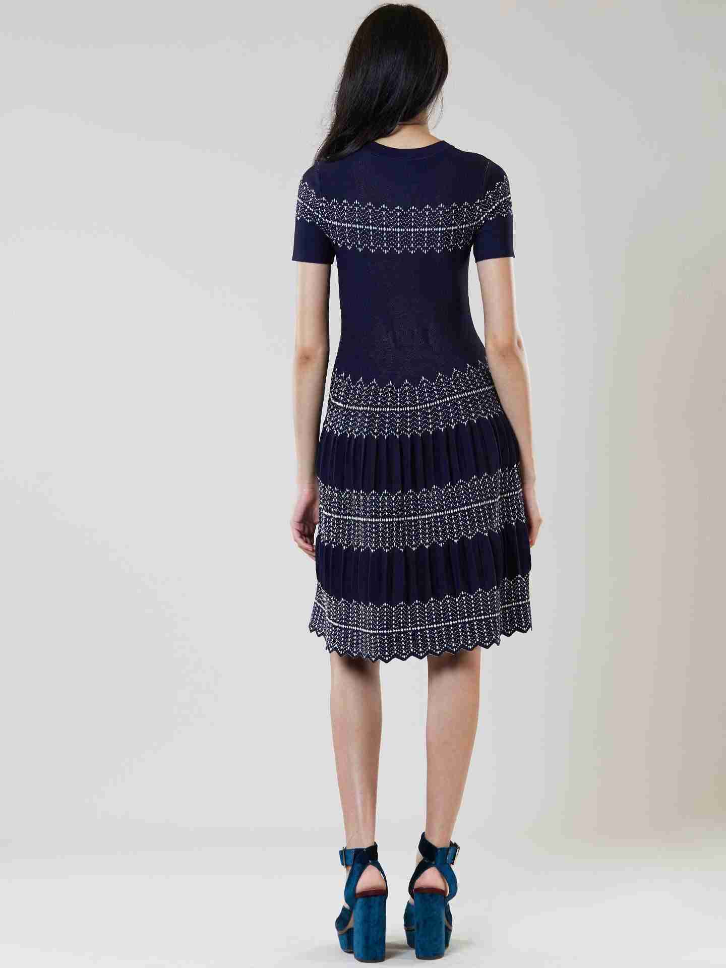 Navy Winter Soiree Dress