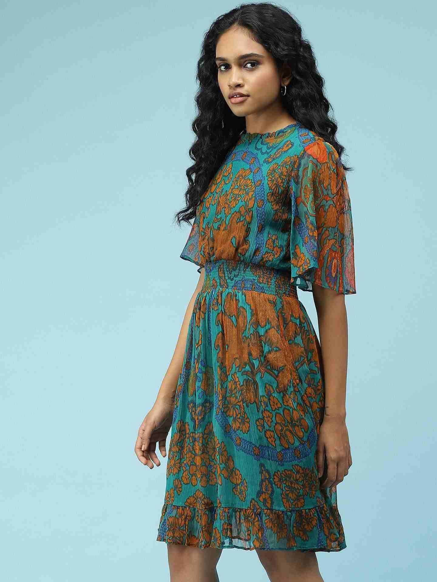 Multi Fashion Flair Dress