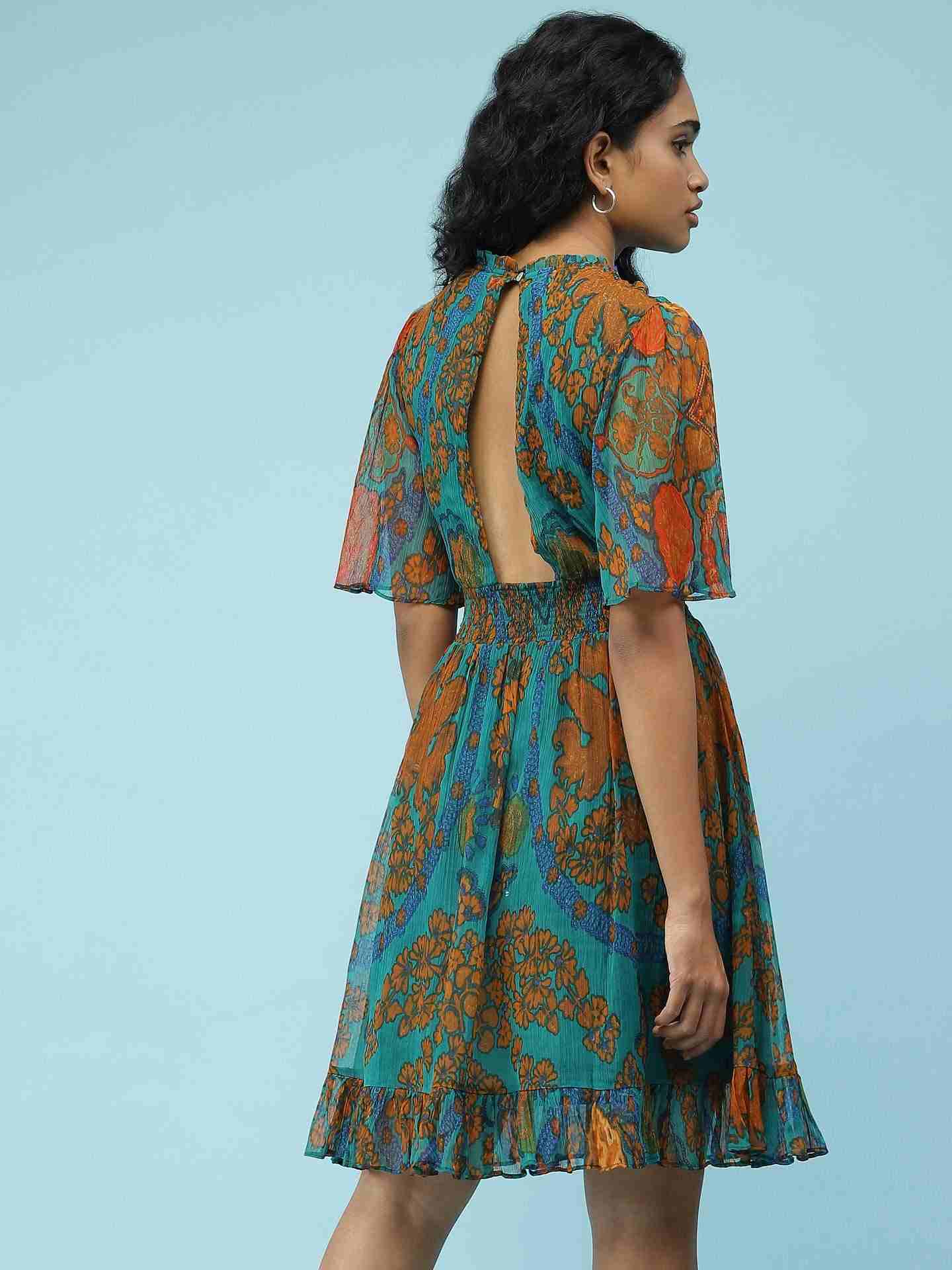 Multi Fashion Flair Dress