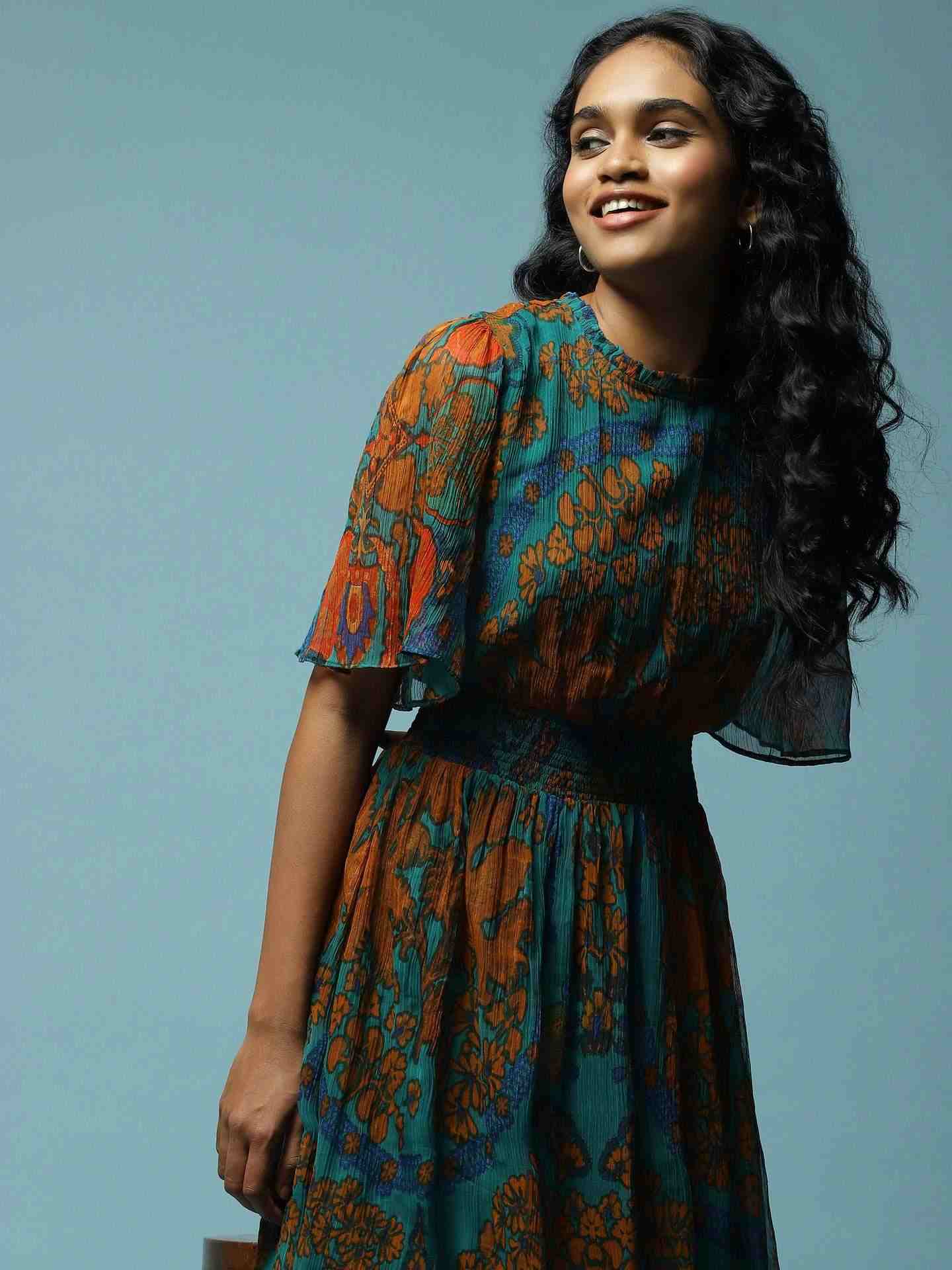 Multi Fashion Flair Dress