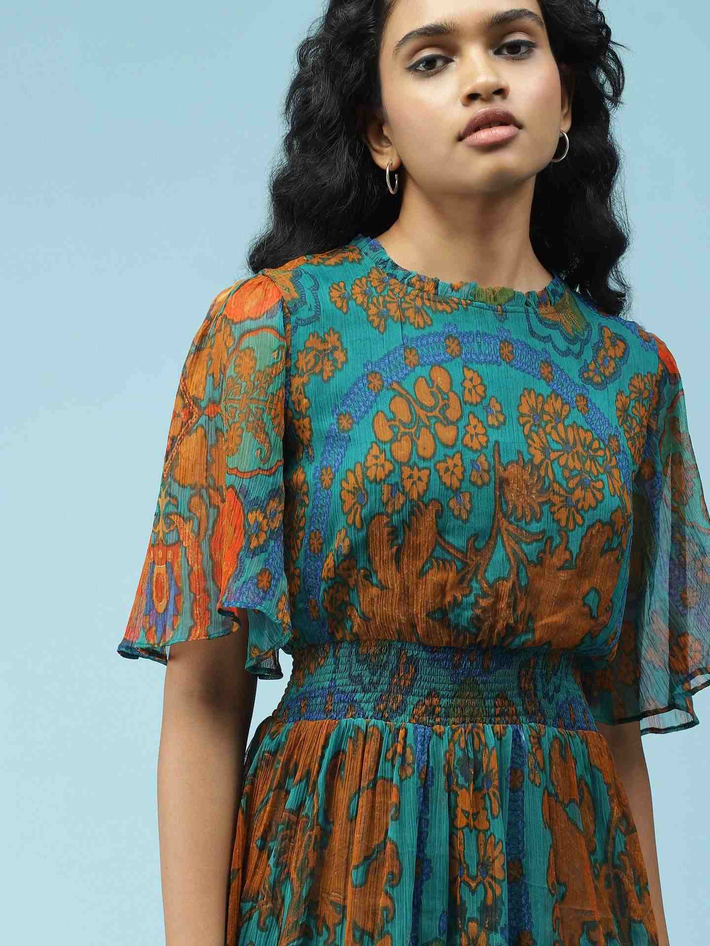 Multi Fashion Flair Dress