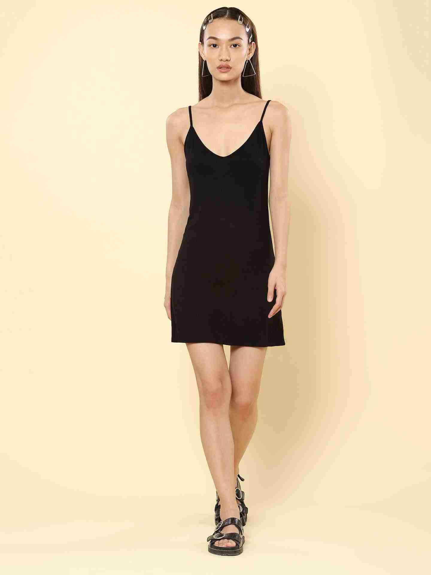 Black Ahura Shift Dress