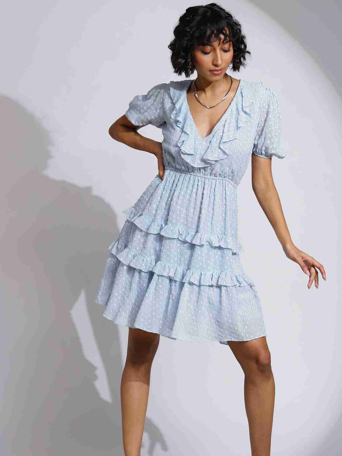 Powder Blue Luna Dress