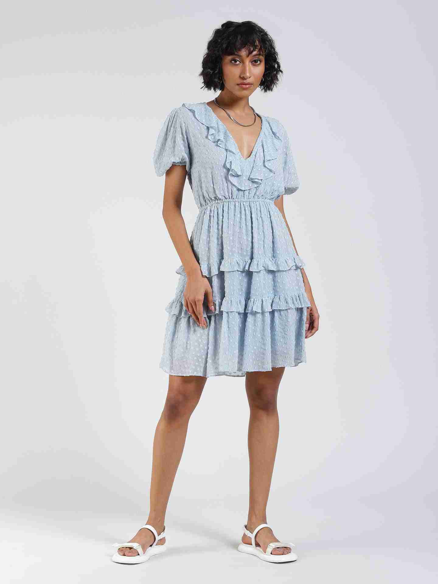 Powder Blue Luna Dress
