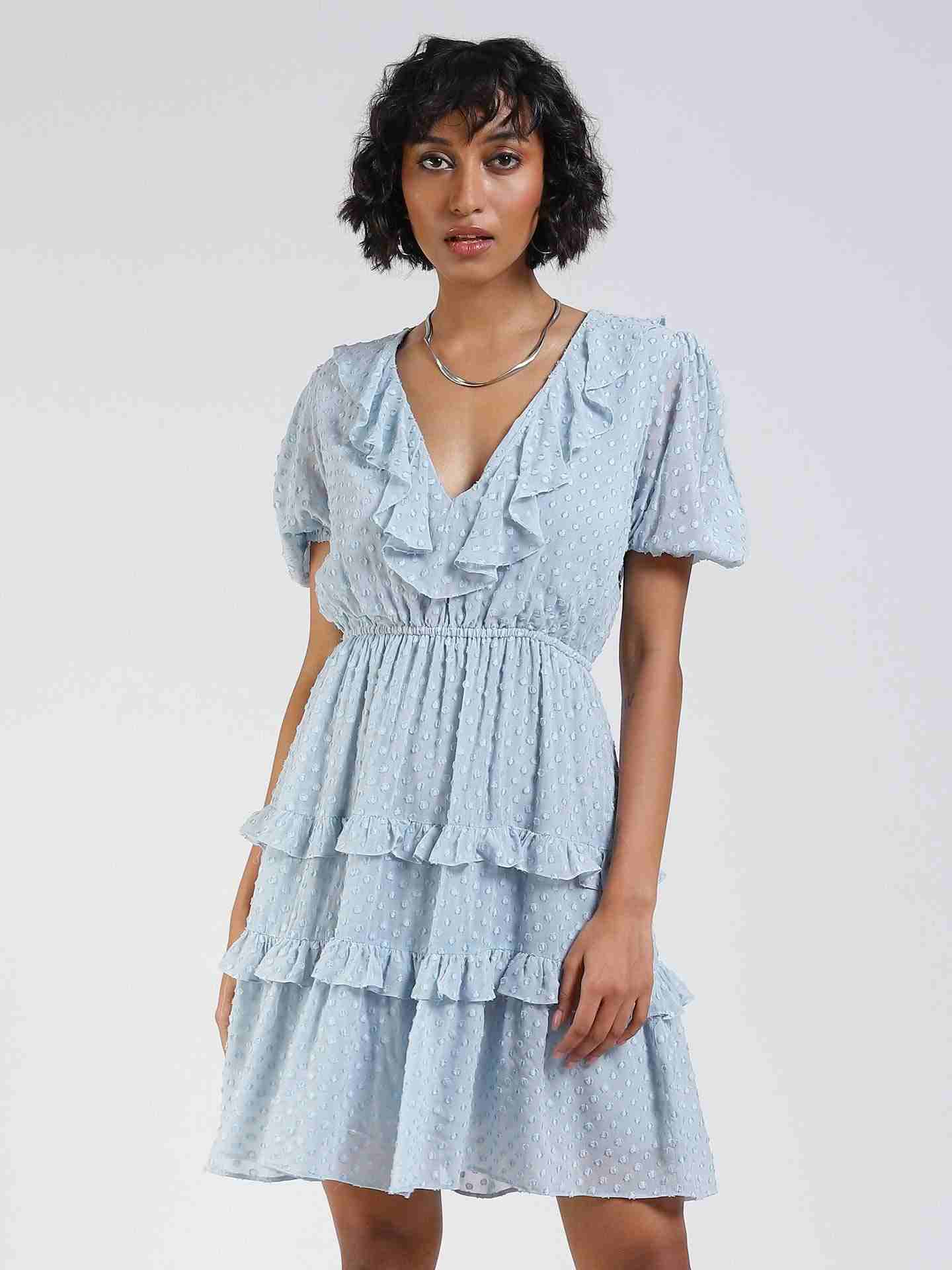 Powder Blue Luna Dress