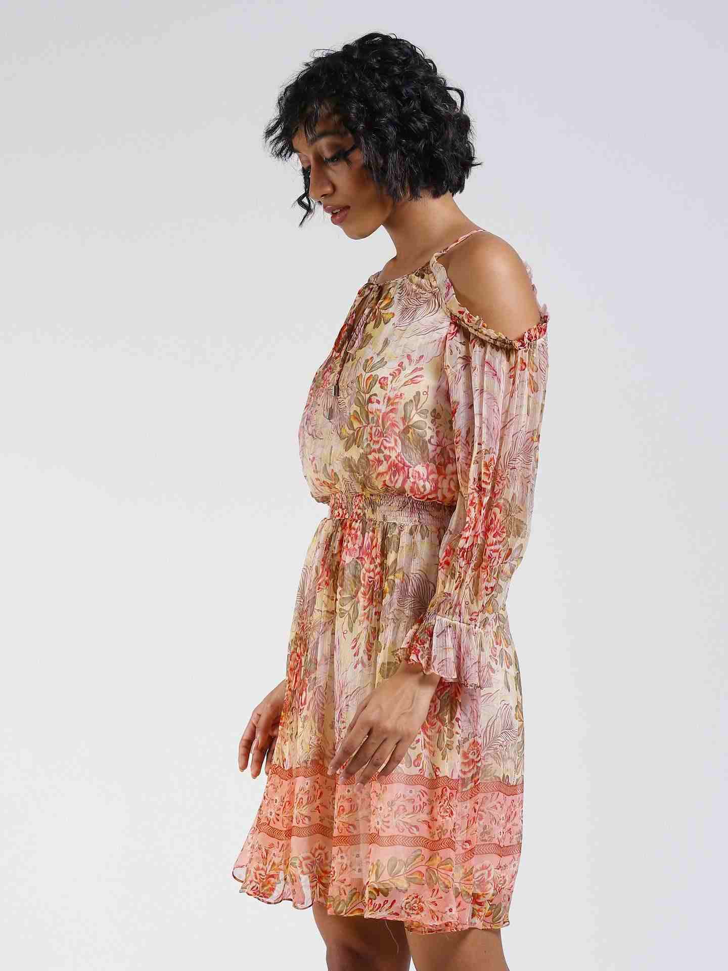 Peach Rosa Dress