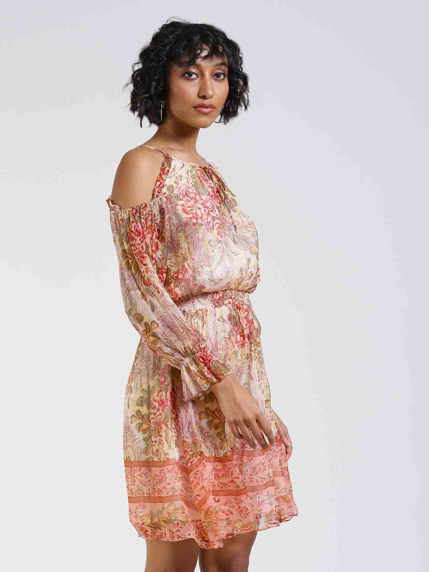 Peach Rosa Dress