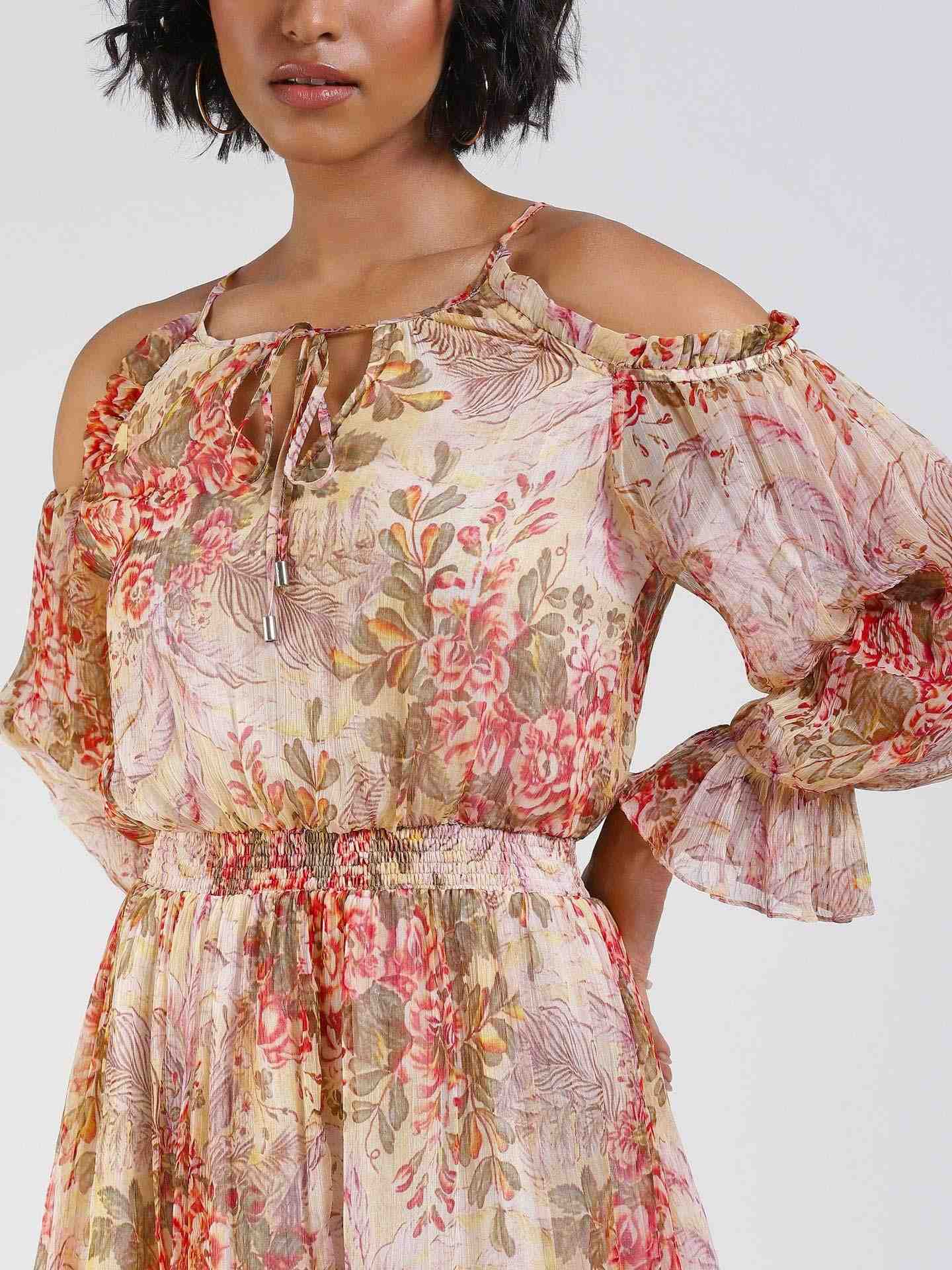 Peach Rosa Dress