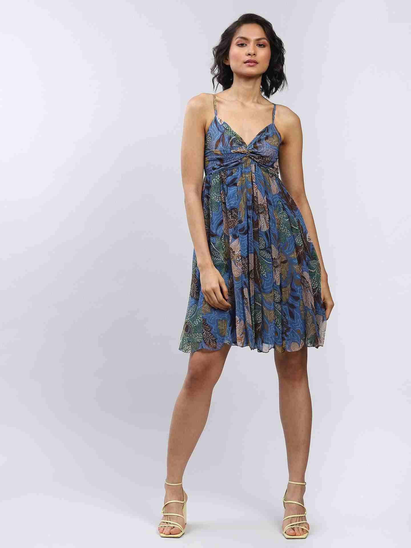 Blue Aliana Dress